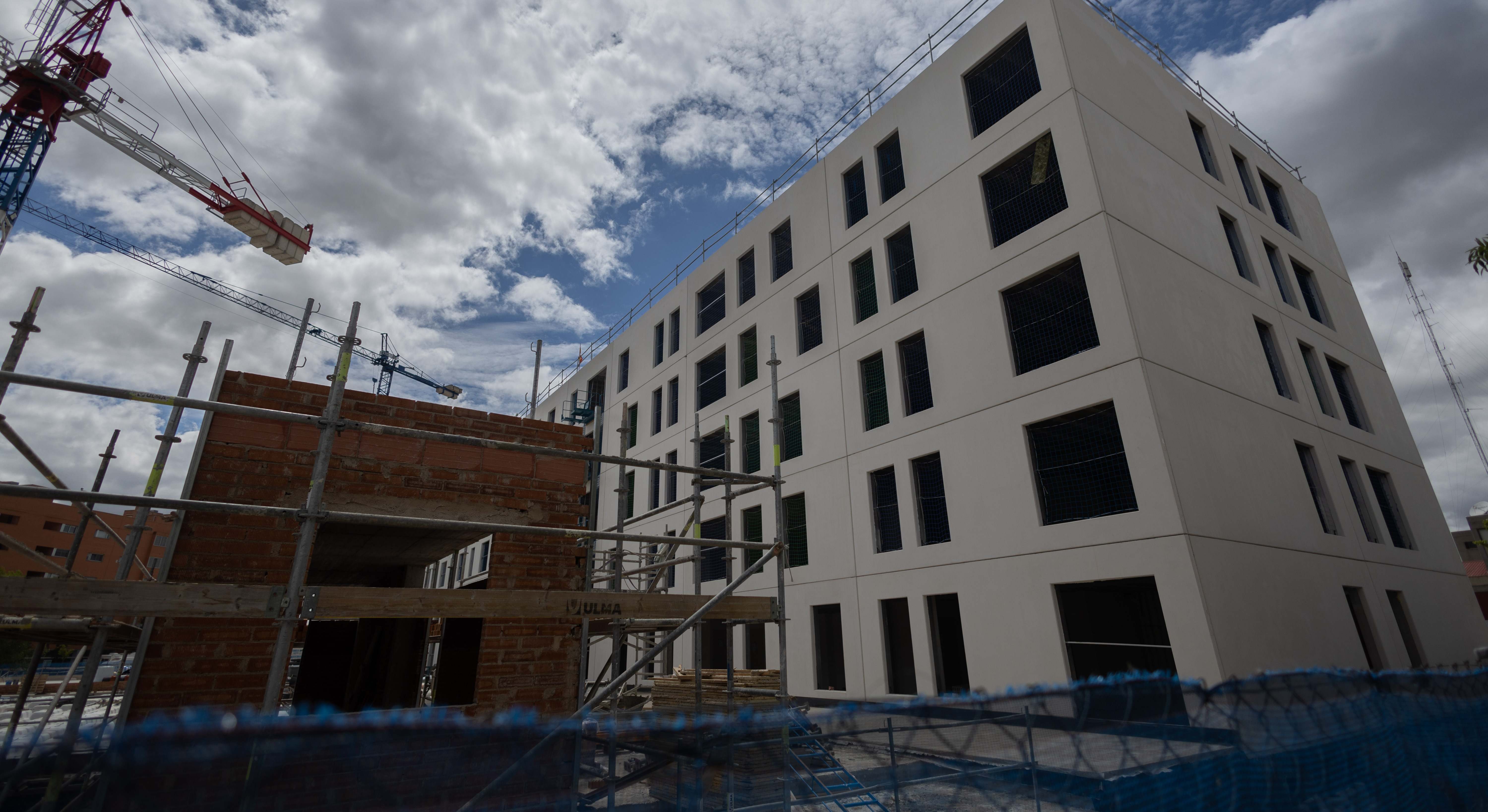 Proyecto residencial en construcción