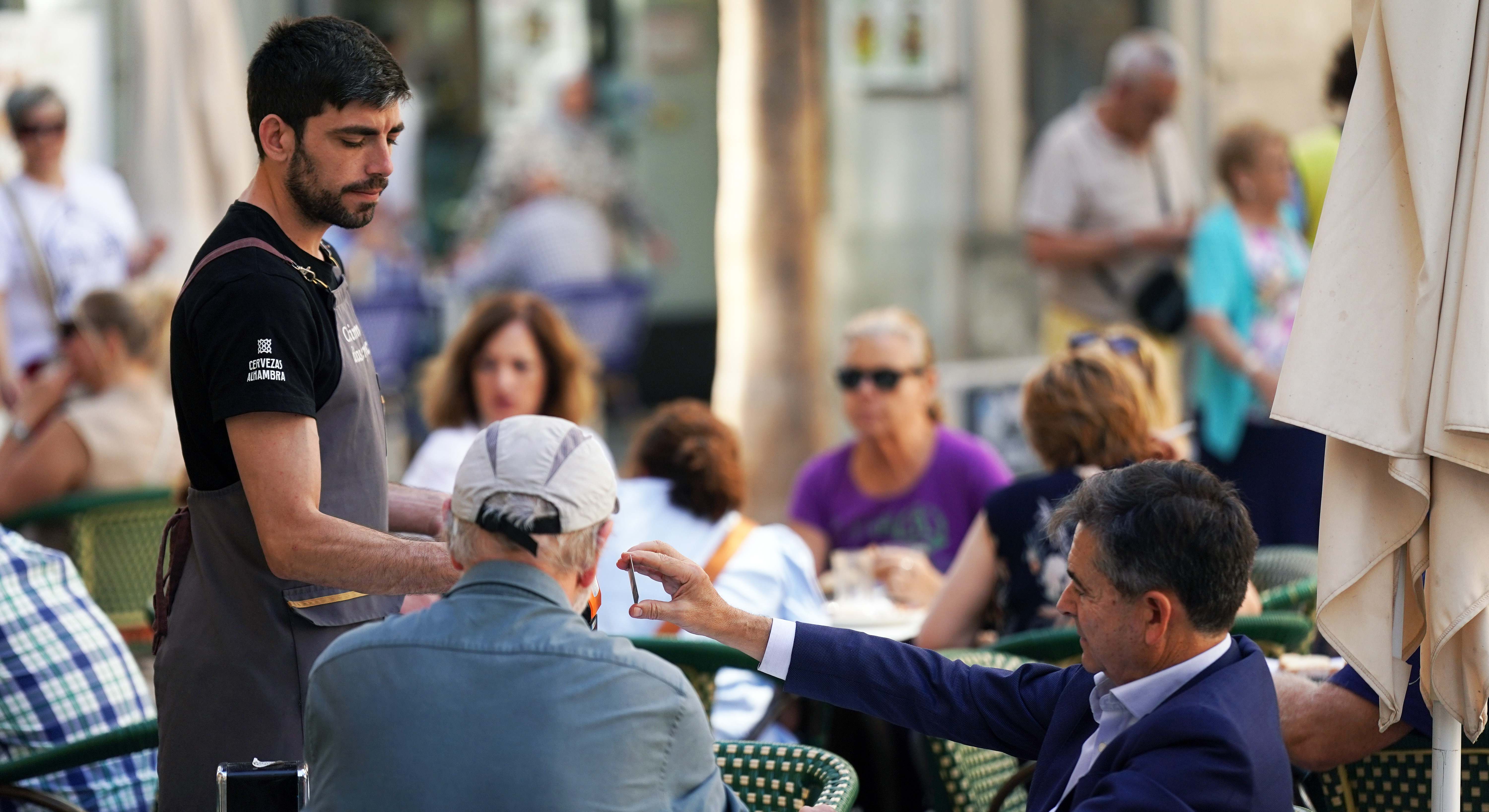 Trabajador de un restaurante