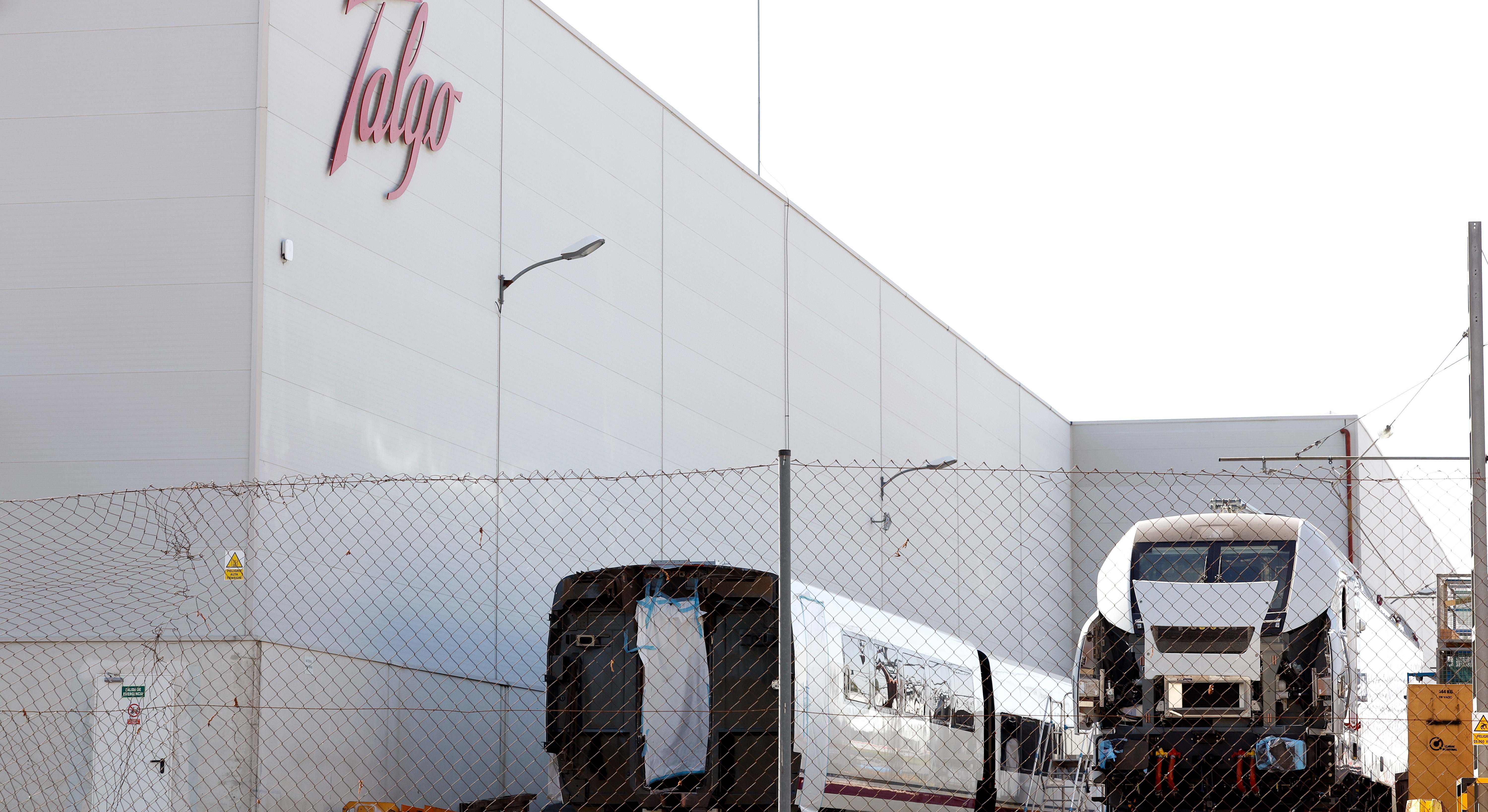 Fábrica de Talgo en Las Matas (Madrid). / EFE - J.P. Gandul