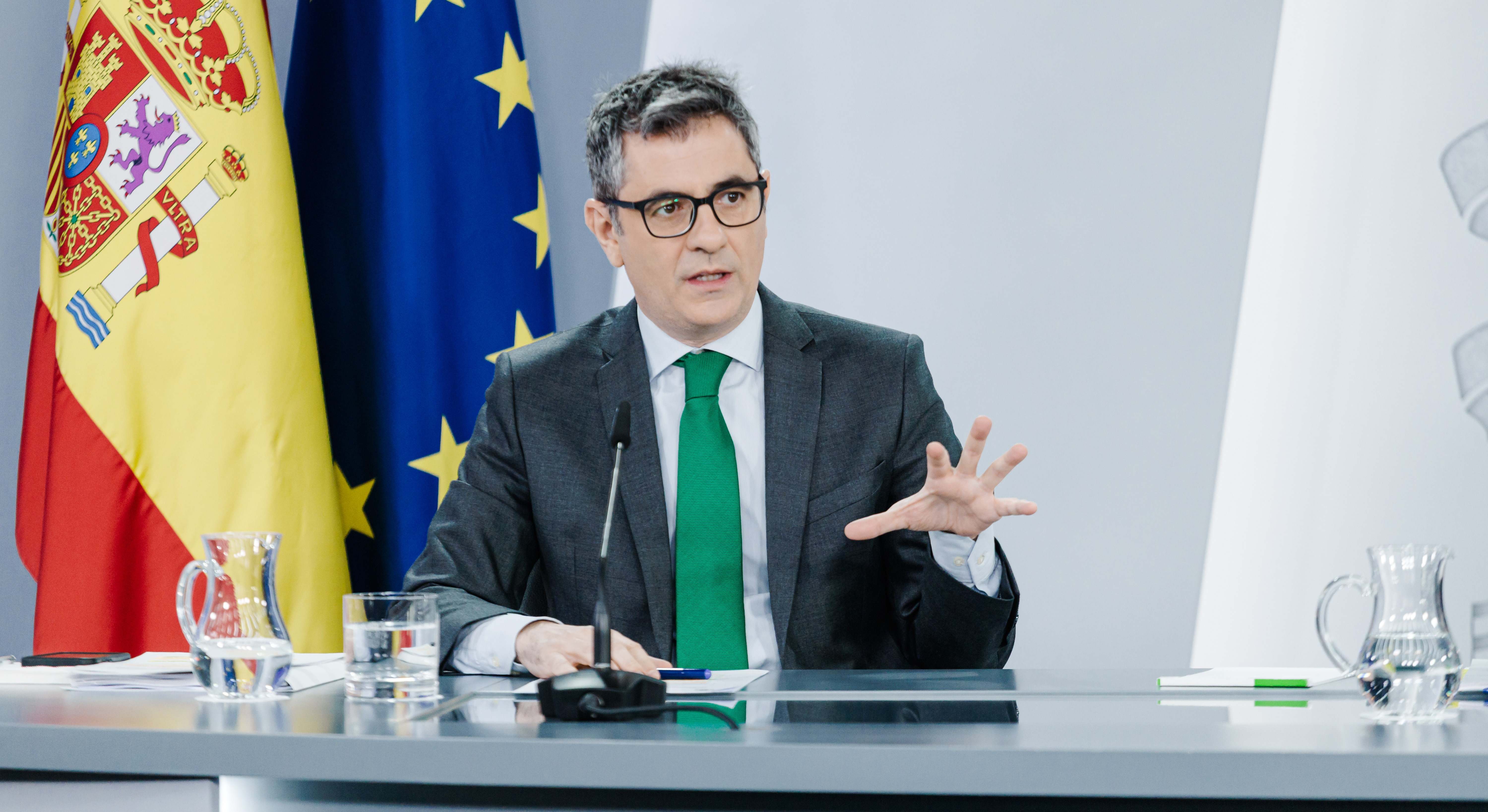 Felix Bolaños, ministro de Justicia y Presidencia