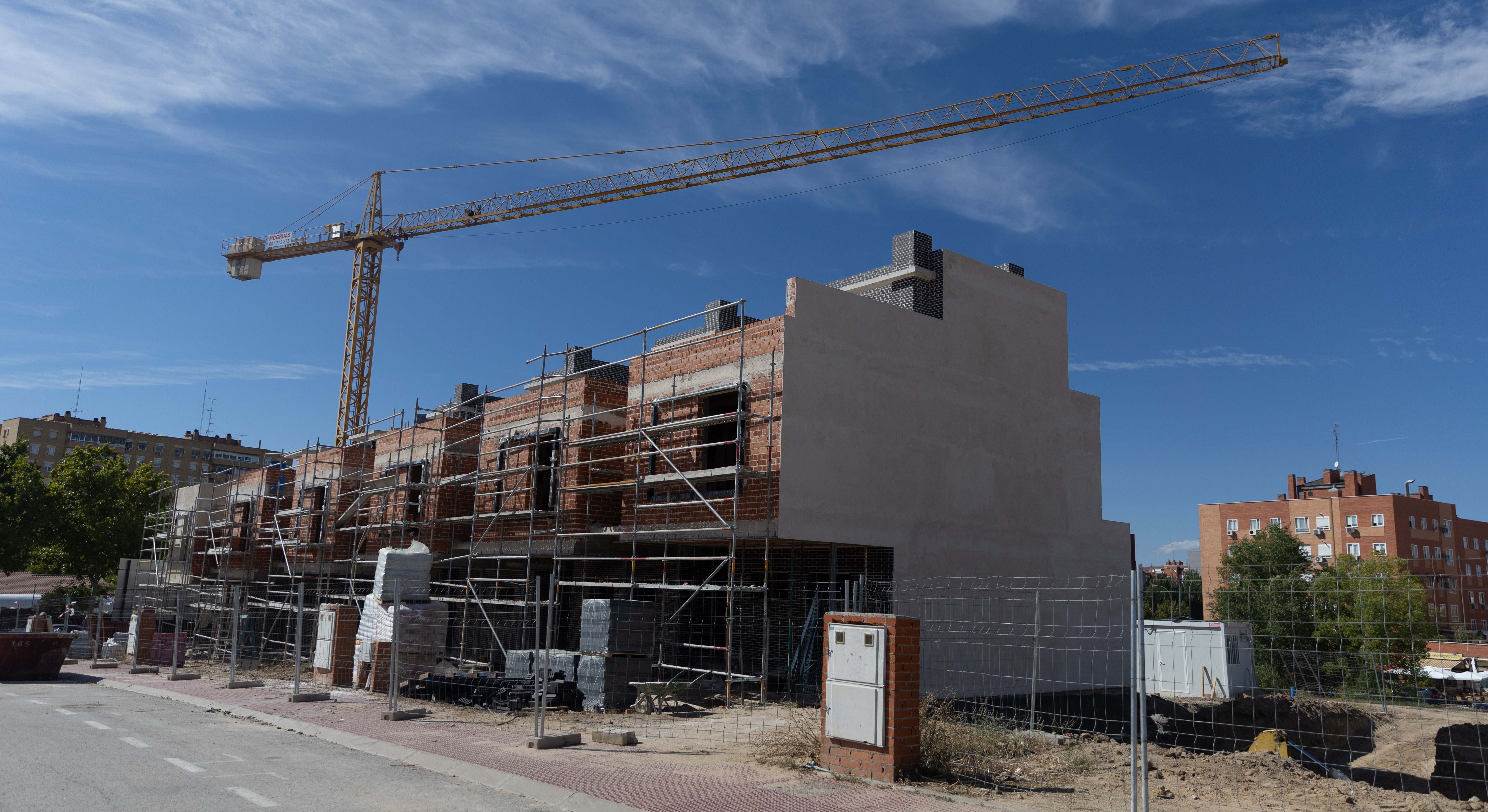 Viviendas en construcción
