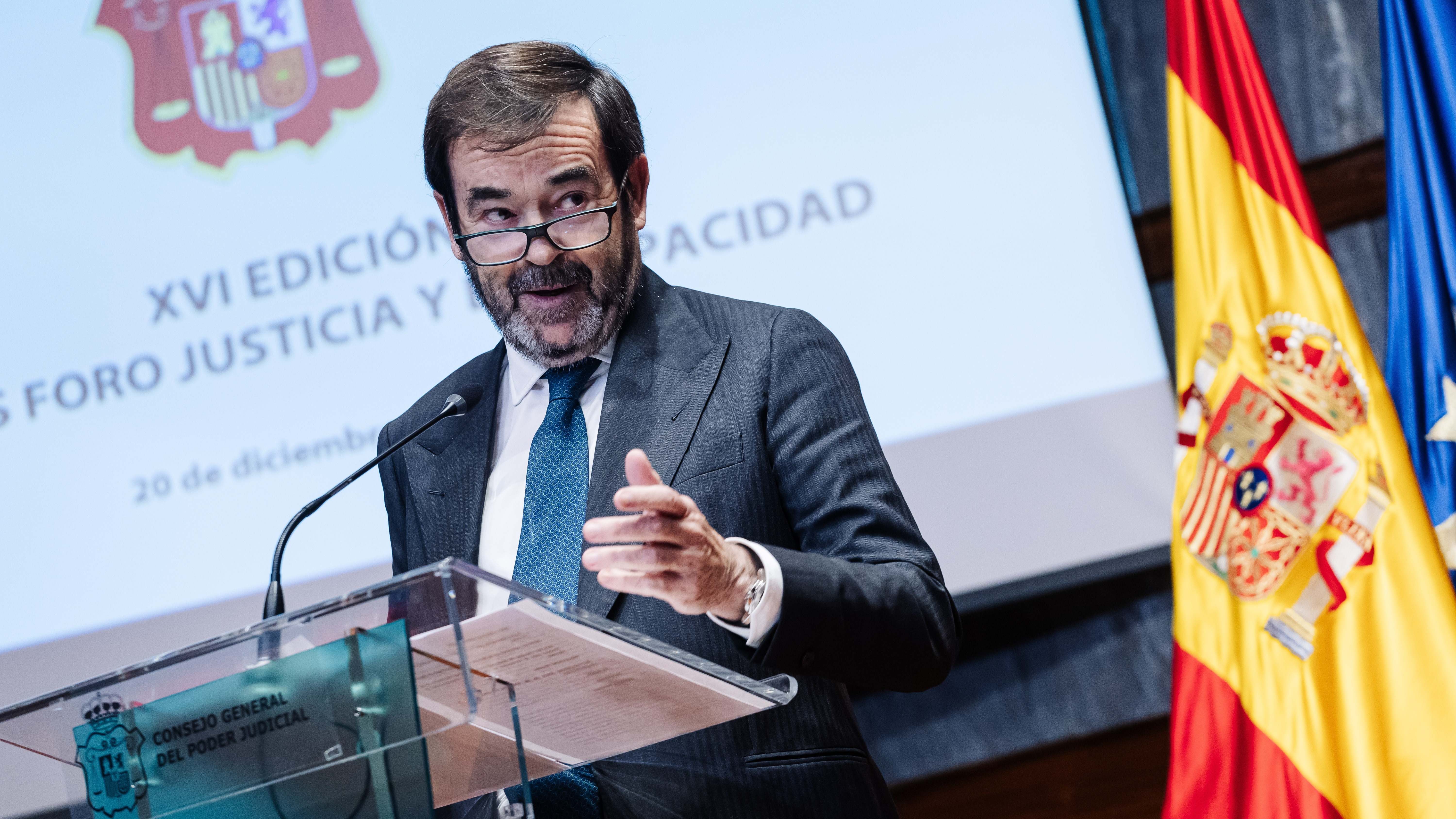 El presidente del Consejo General del Poder Judicial (CGPJ), Vicente Guilarte