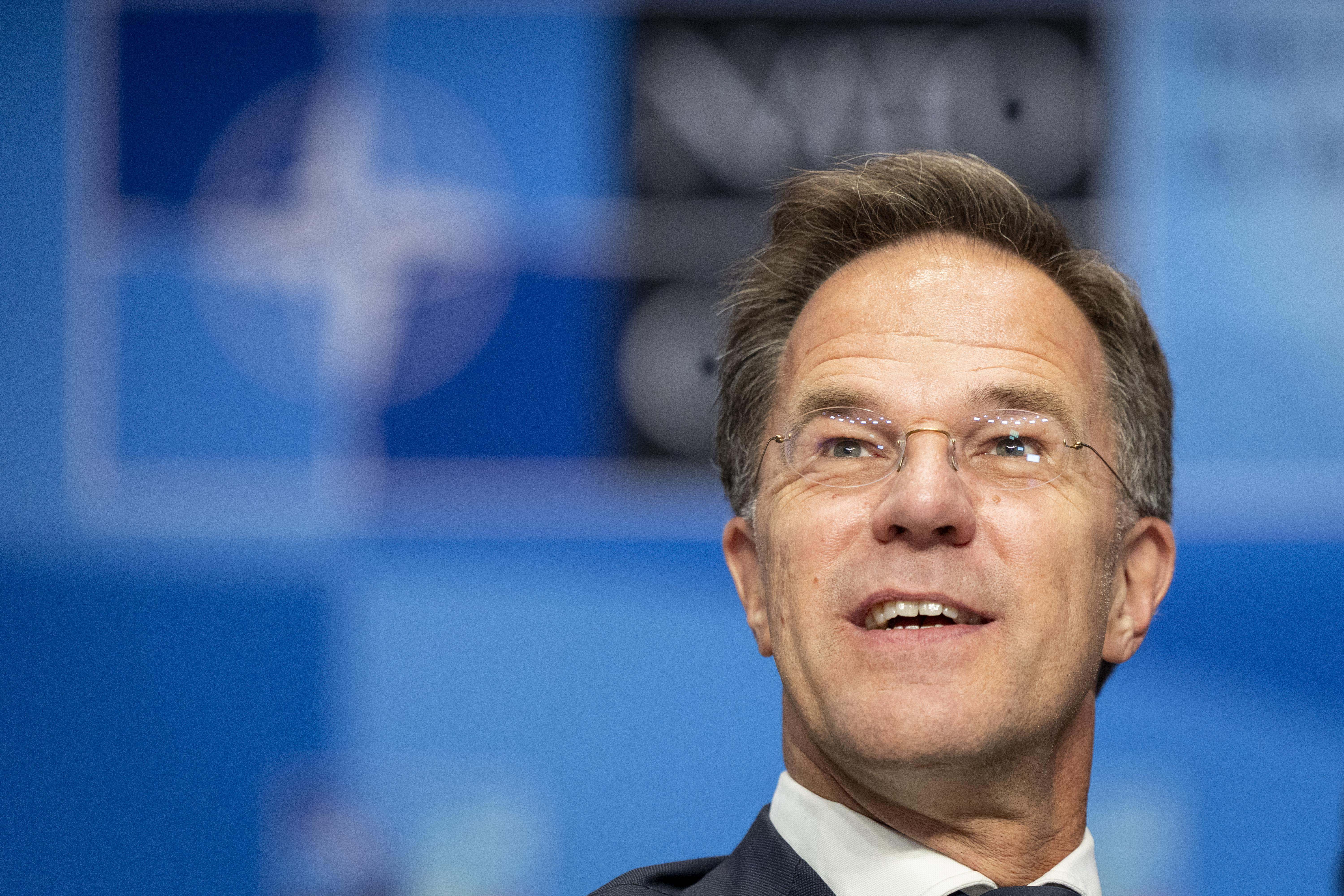 El secretario general de la OTAN, Mark Rutte.