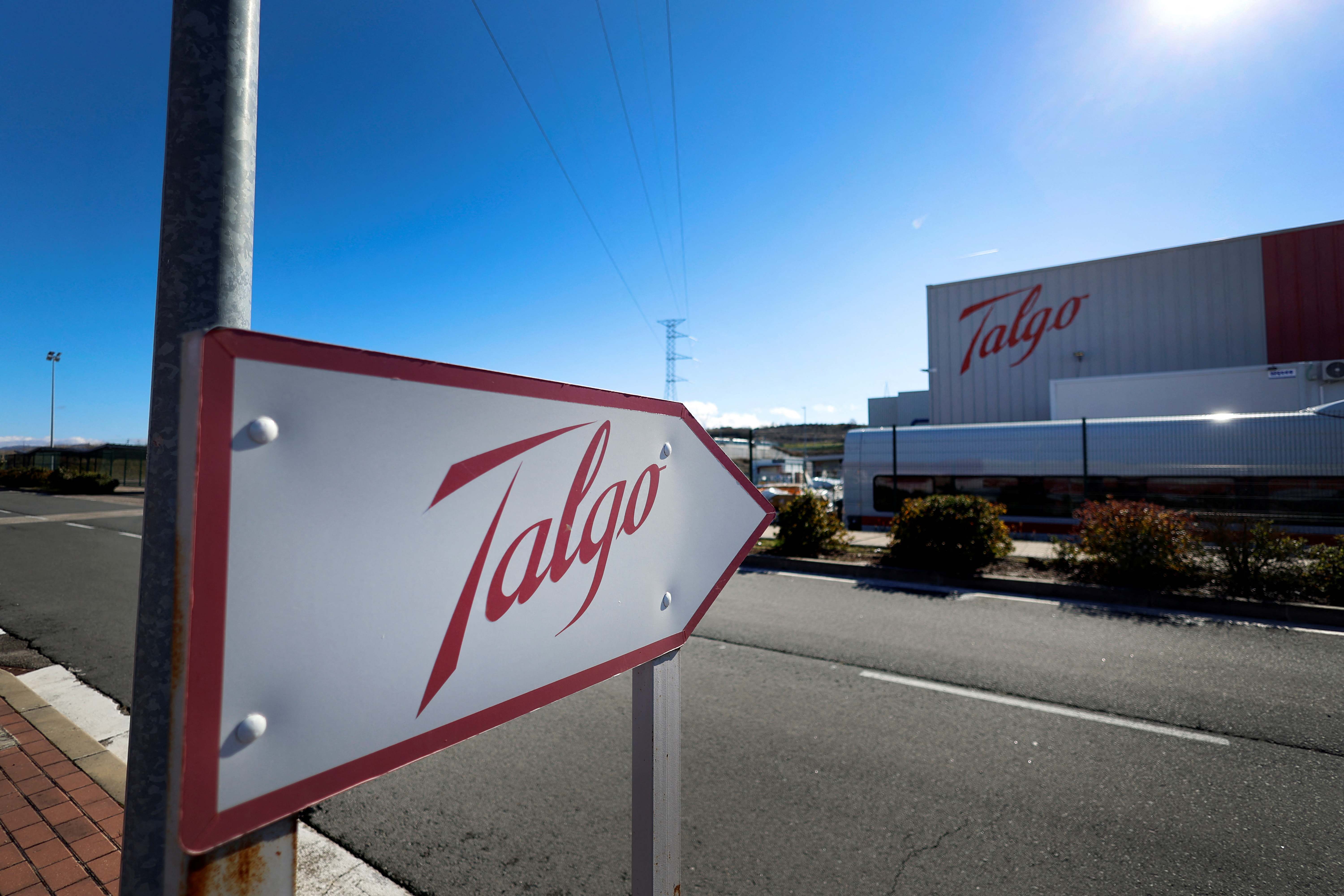 Fábrica de Talgo en Rivabellosa, Álava.
