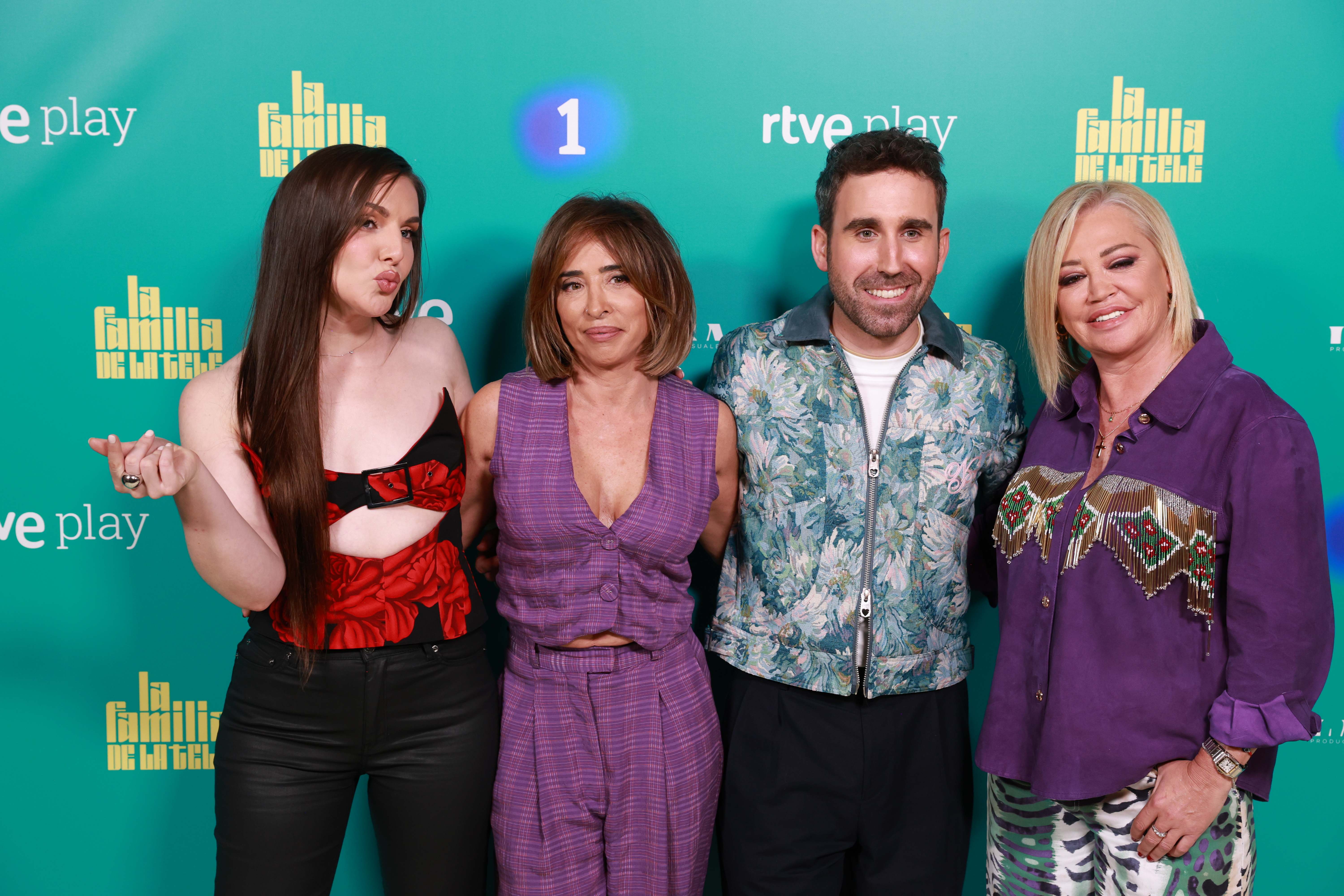 La familia de la tele