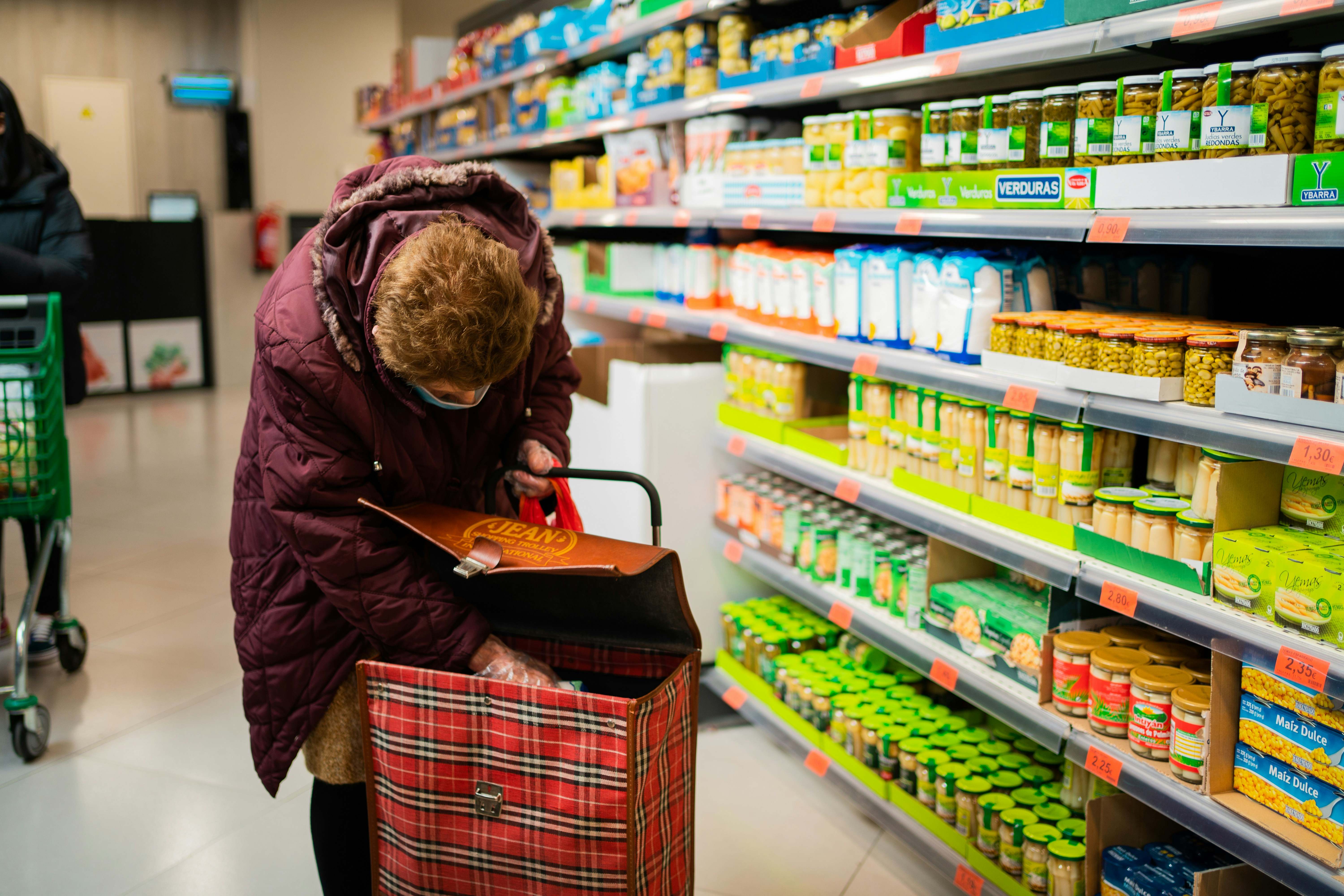 Una de las secciones más concurridas de los supermercados españoles