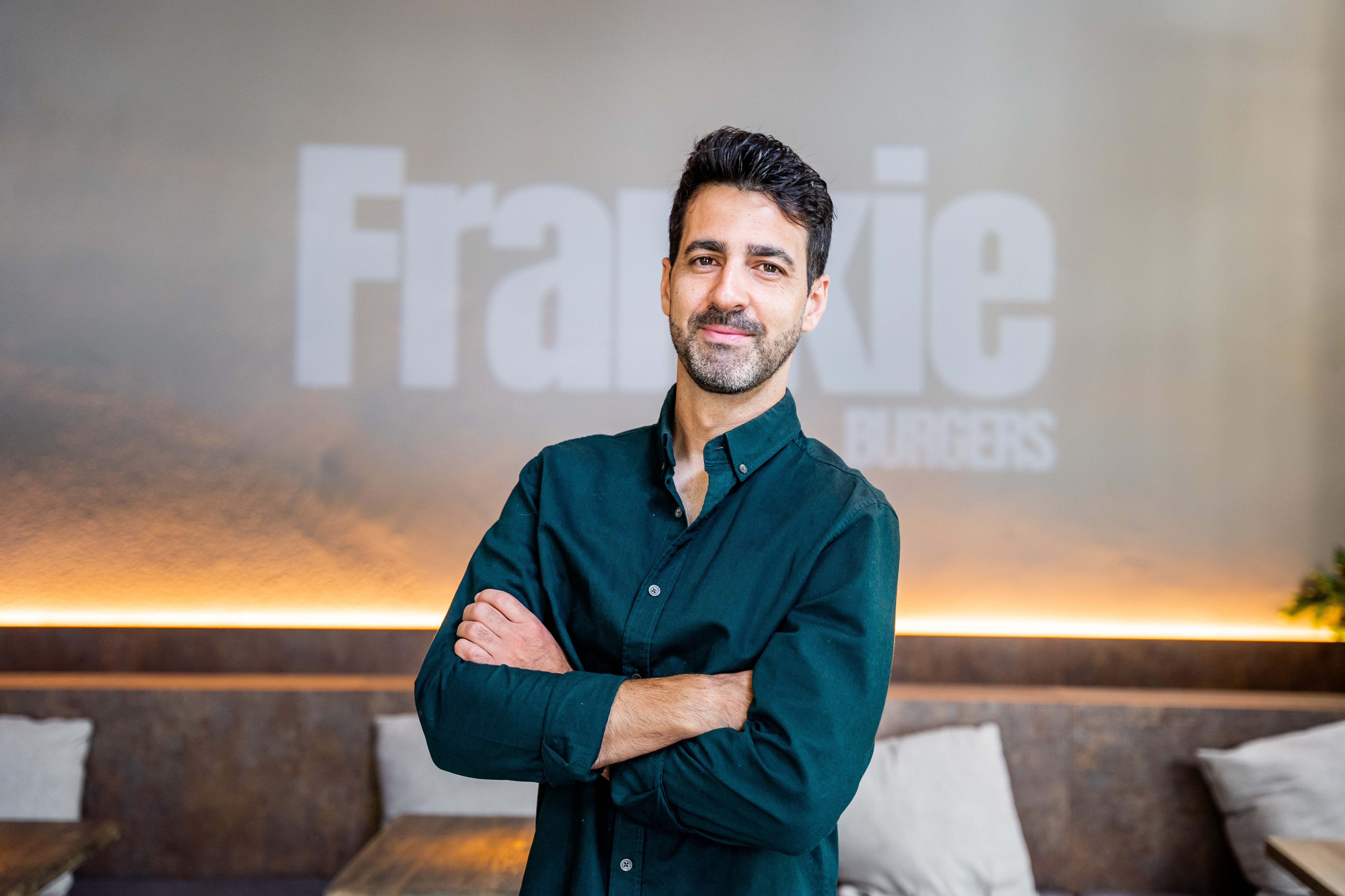 Jesús Rivero, CEO de Frankie Burgers.