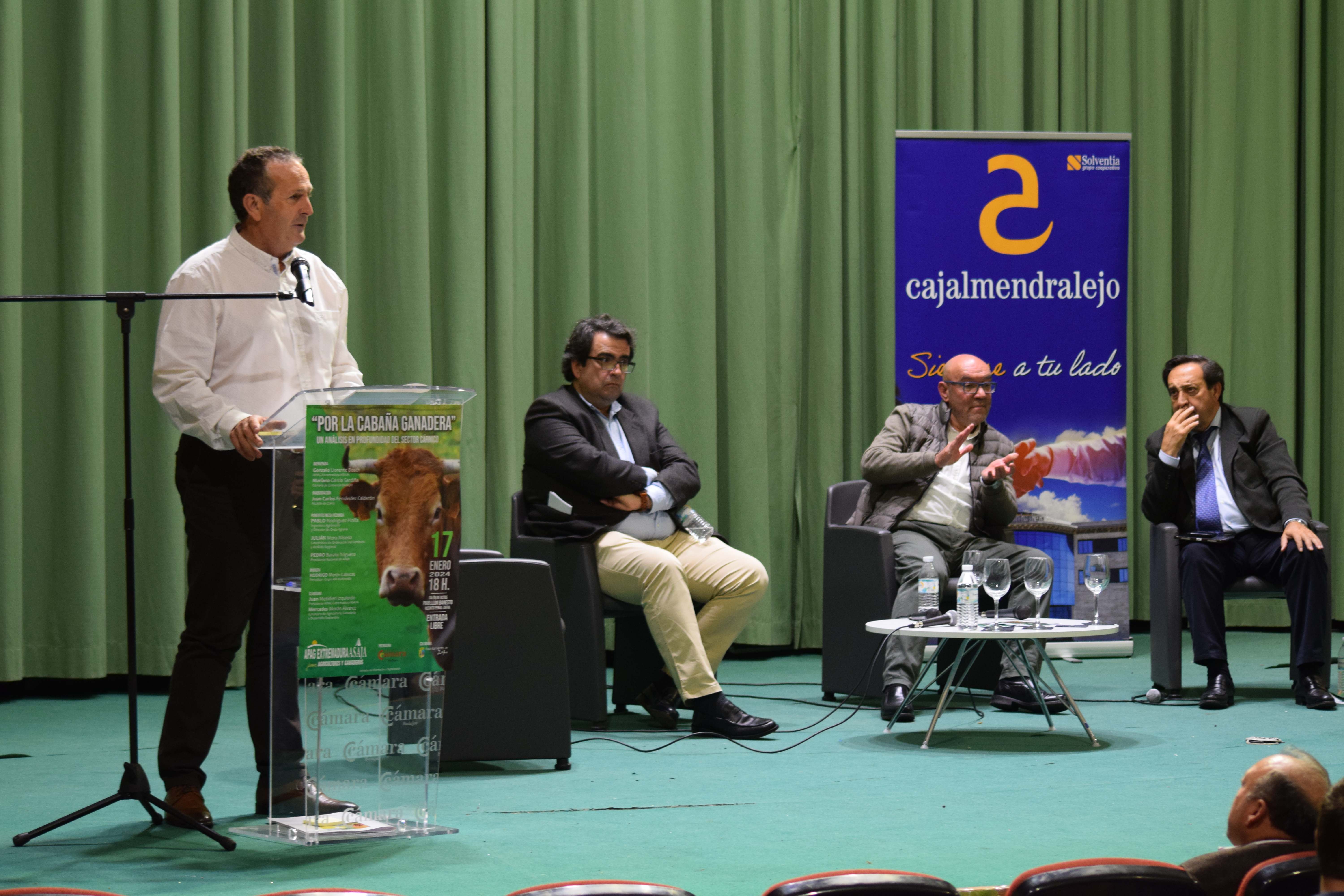 El presidente de Apag Extremadura Asaja, Juan Metidieri