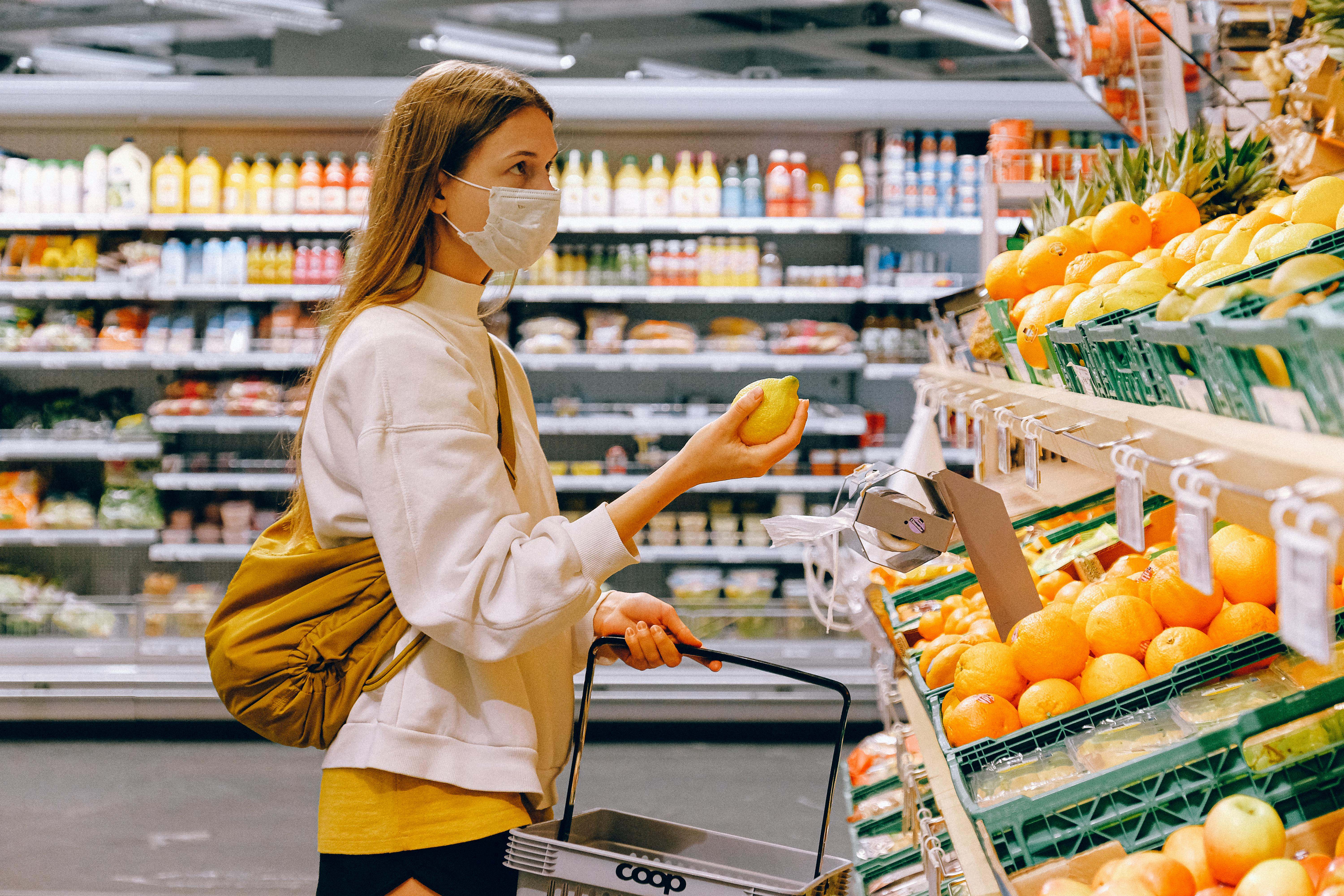 Una de las secciones más concurridas de los supermercados