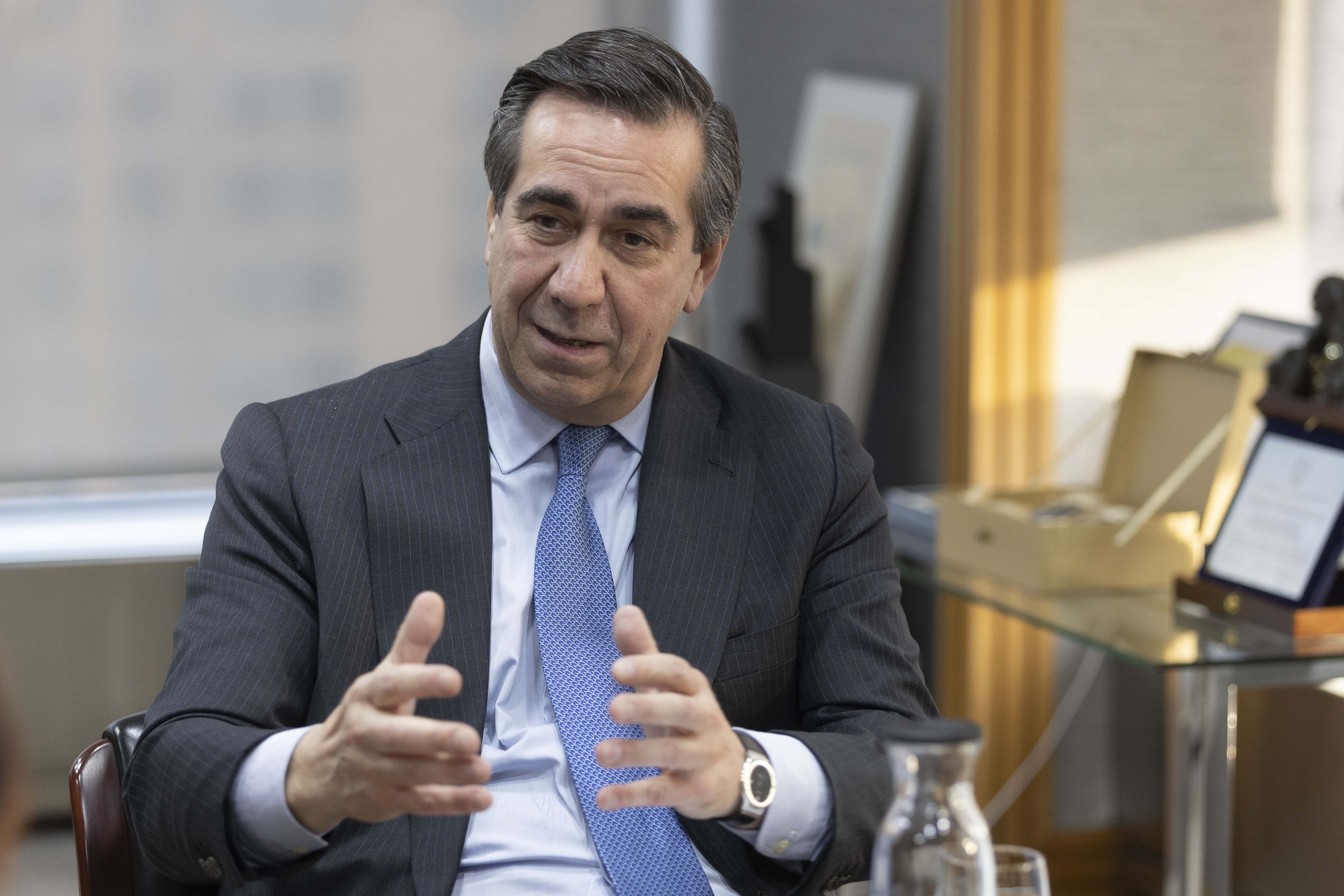 Bernardo Velázquez, CEO de Acerinox. Alberto Martín