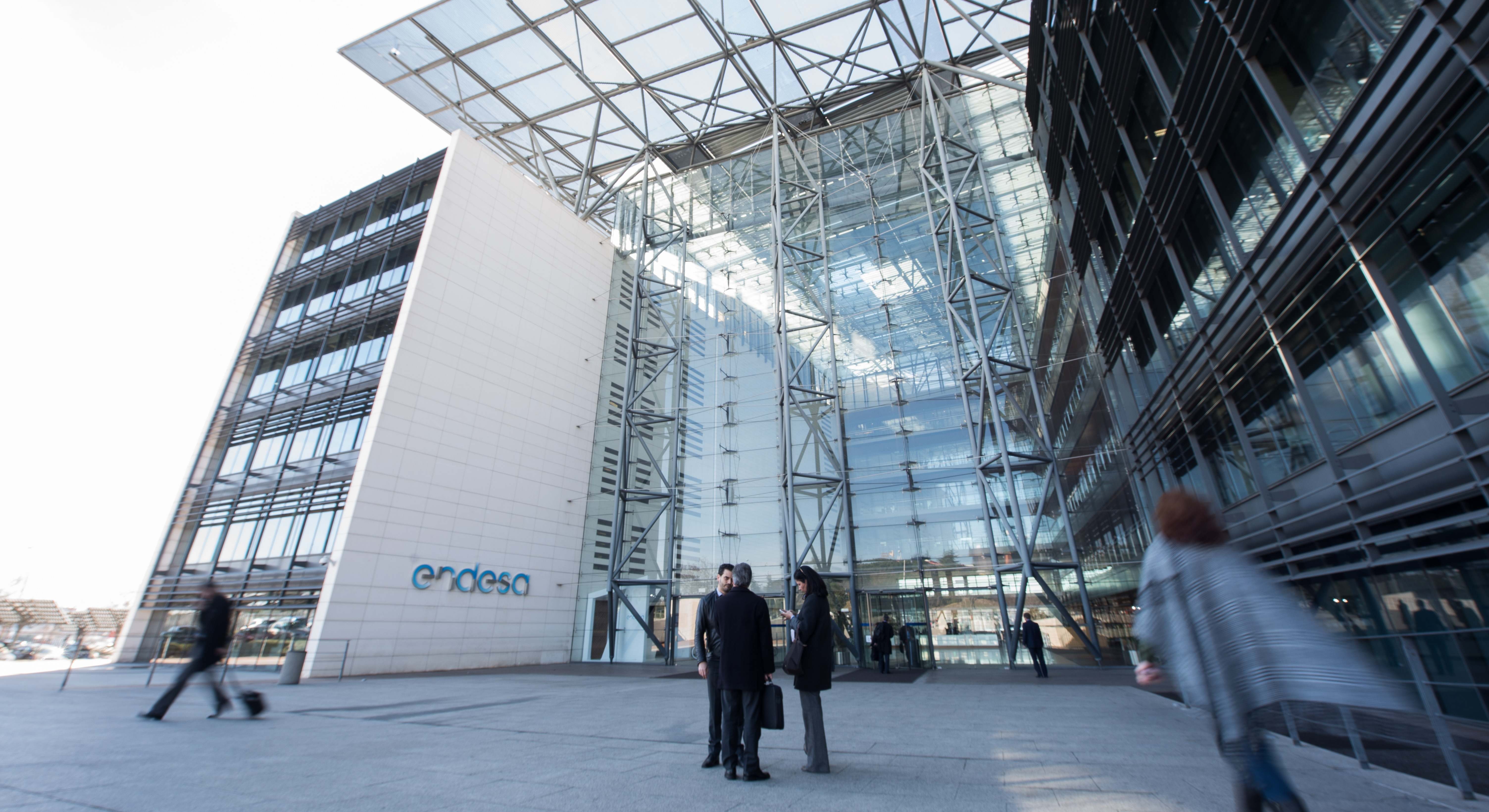 Detalle de la sede de Endesa en Madrid.