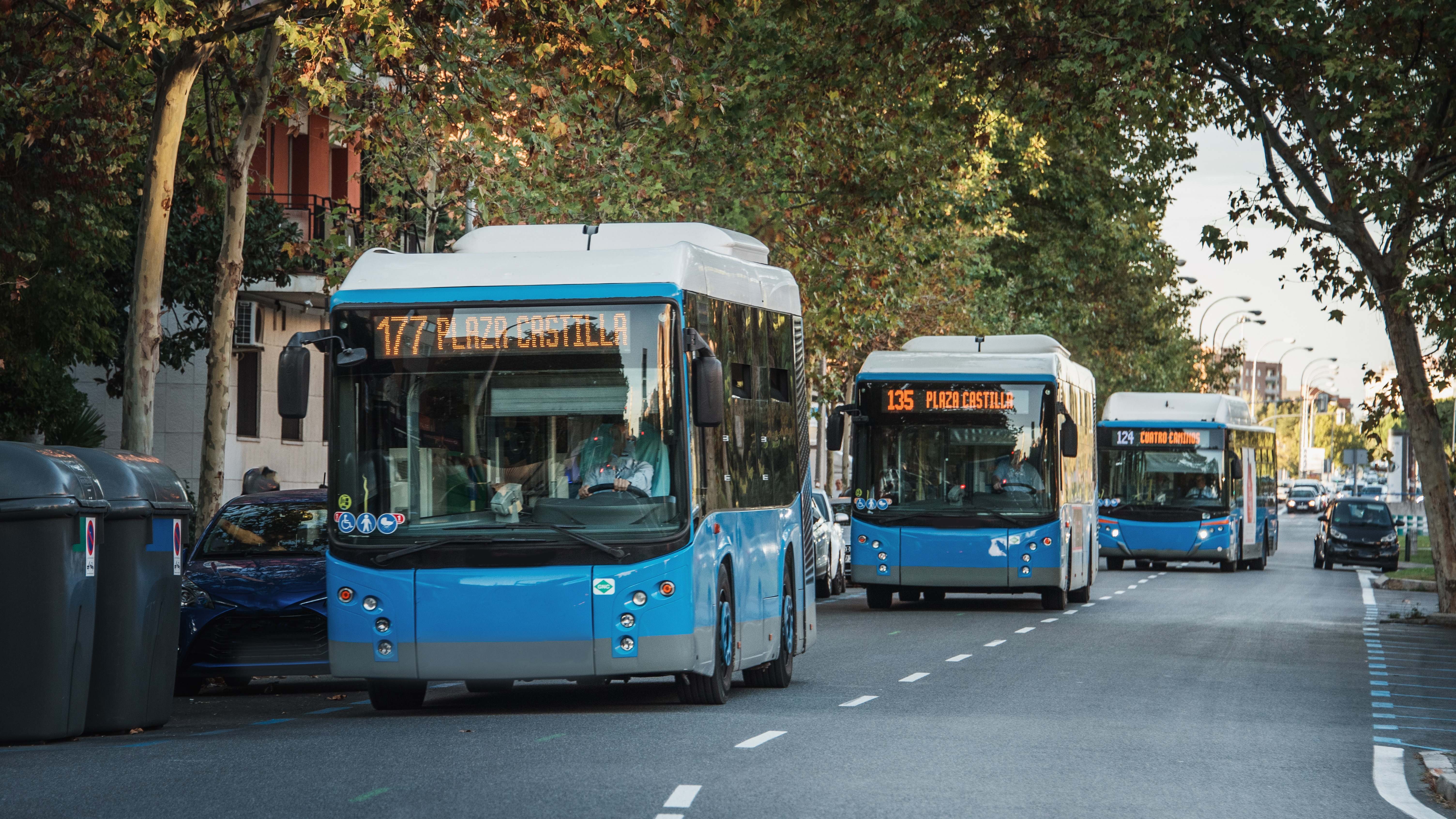 Autobuses de Madrid horario de nochebuena y nochevieja