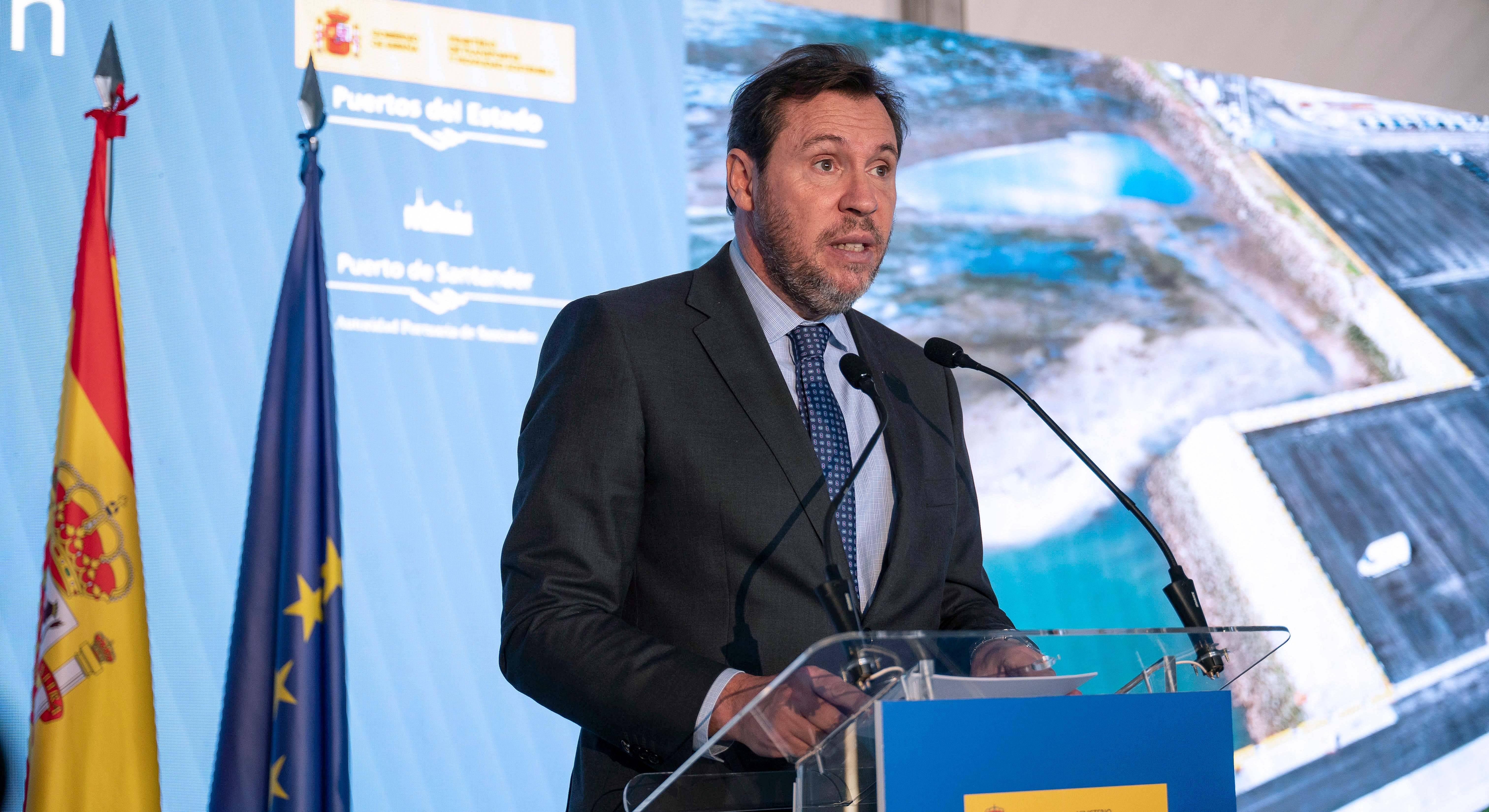 El ministro de Transportes, Óscar Puente.