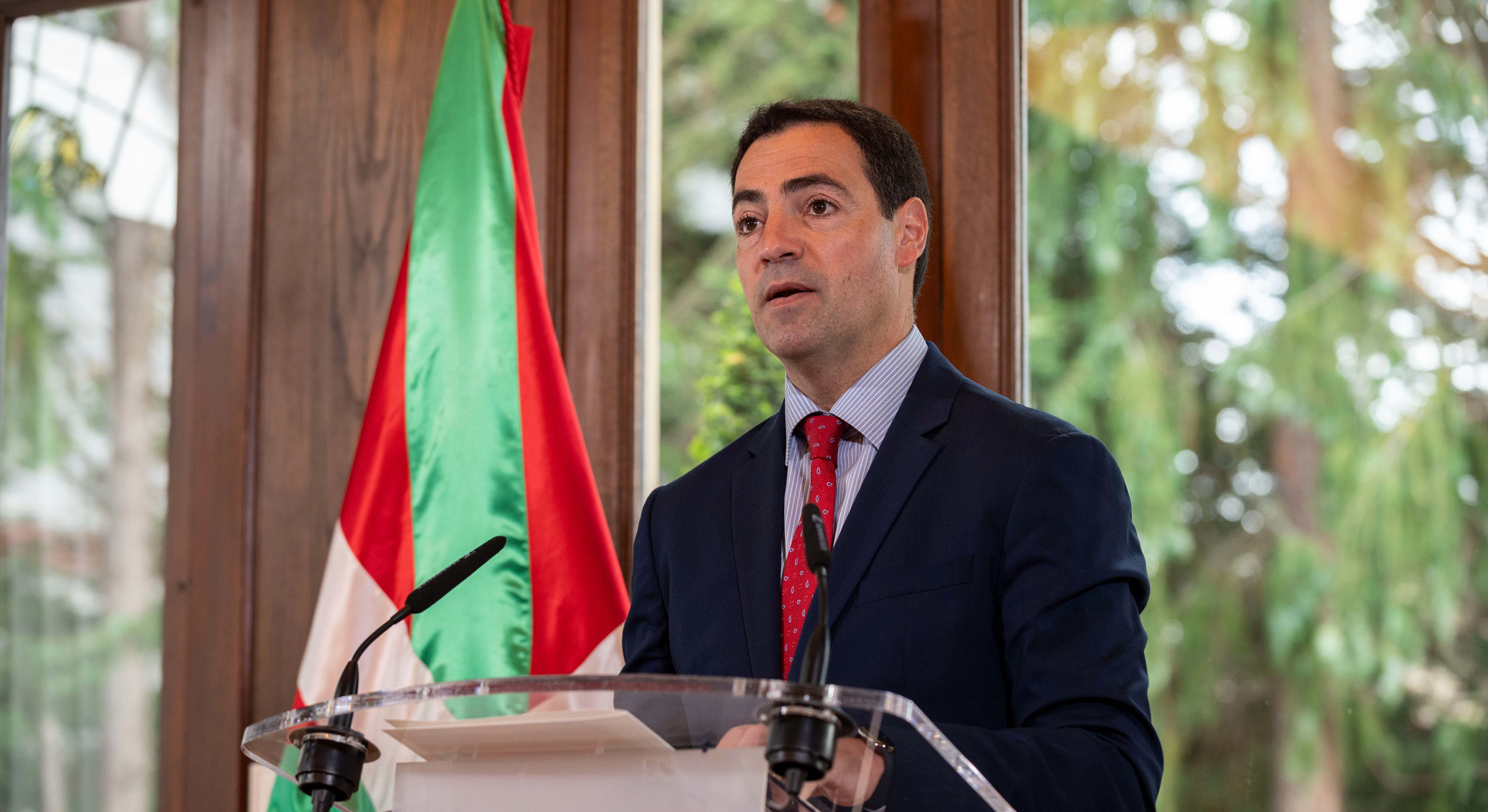 Imanol Pradales, lehendakari del Gobierno Vasco.