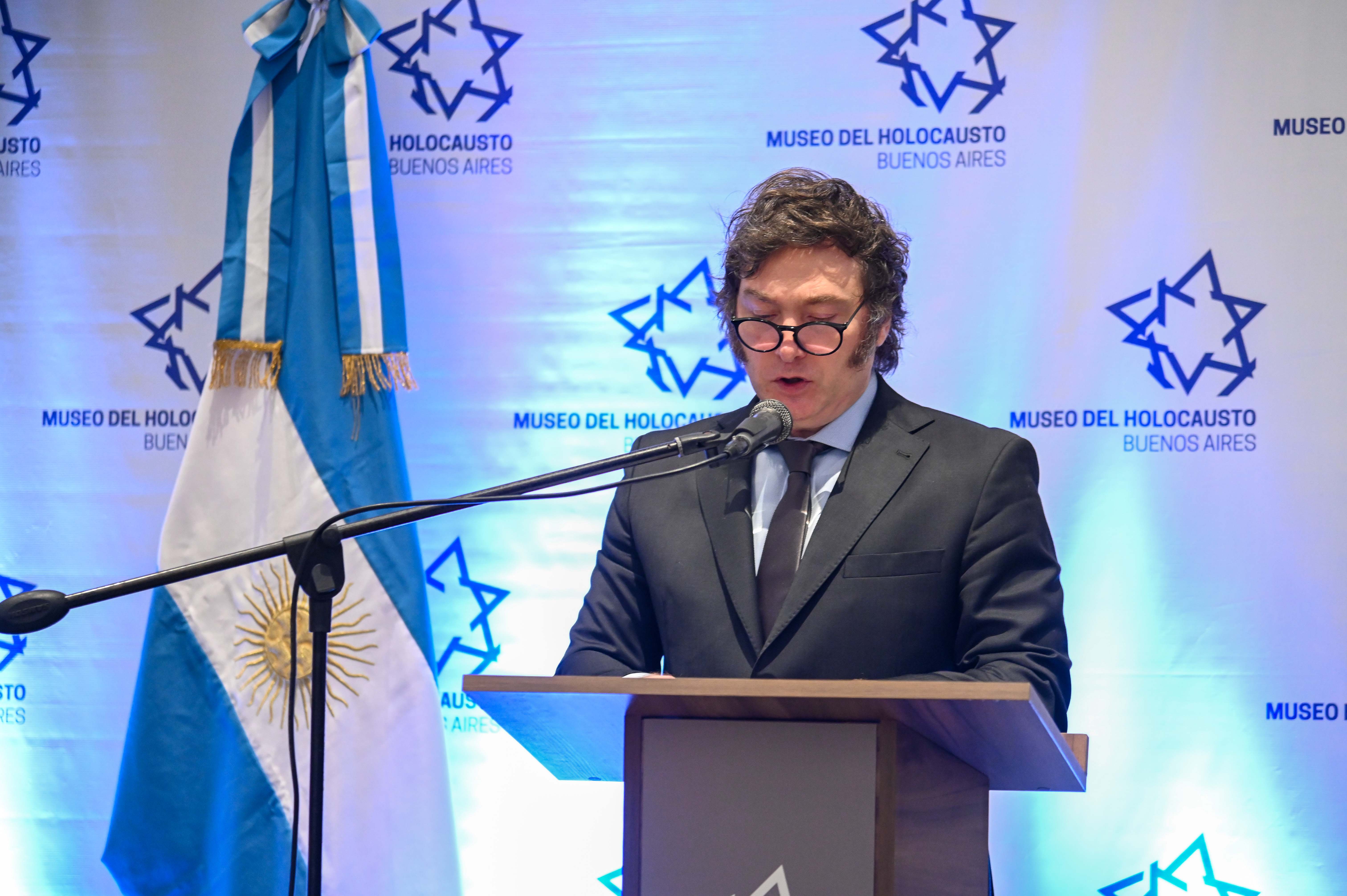 Javier Milei, presidente de Argentina