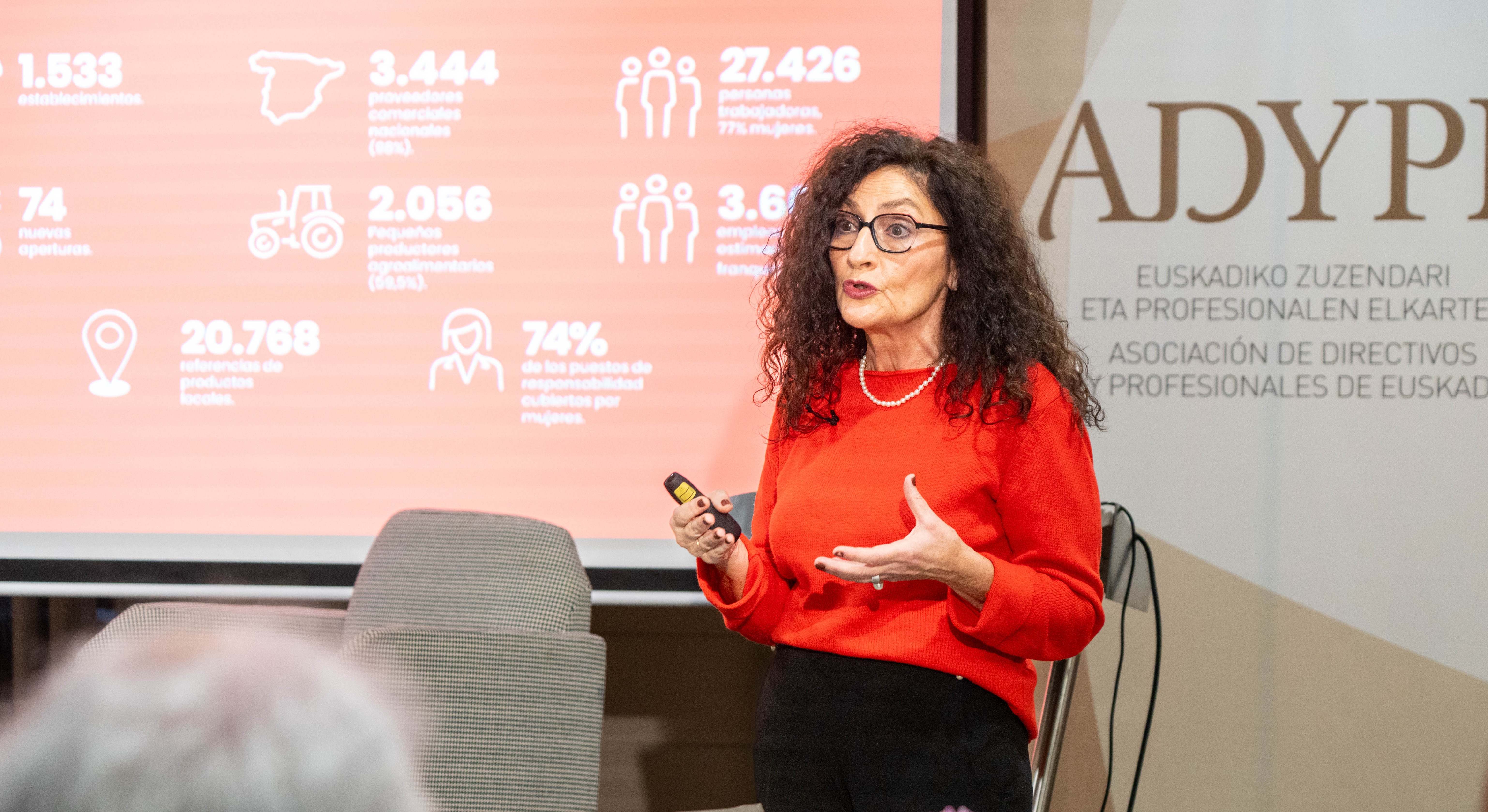 Rosa Carabel, CEO de Eroski.