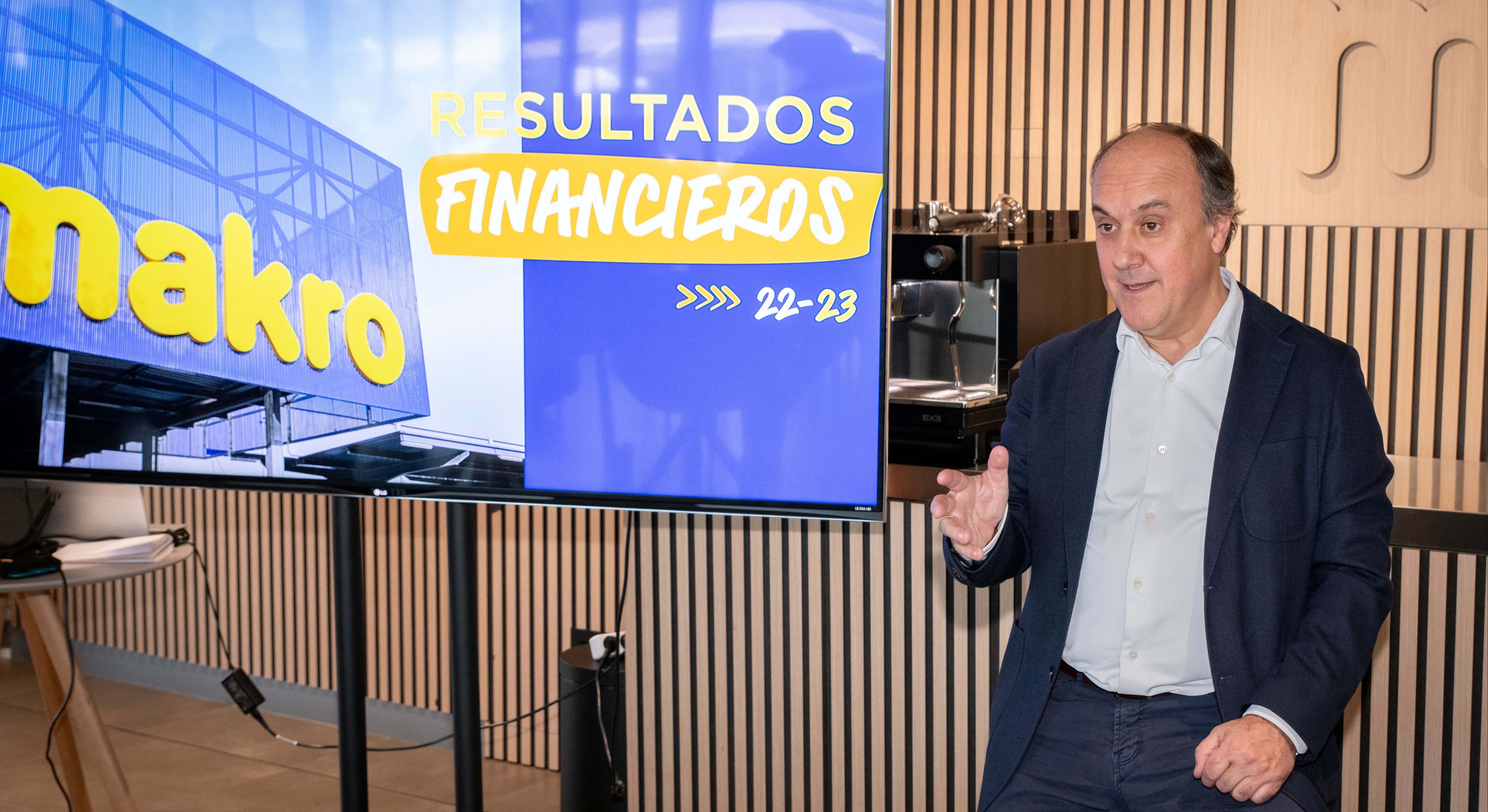El consejero delegado de Makro, David Martínez Fontano.