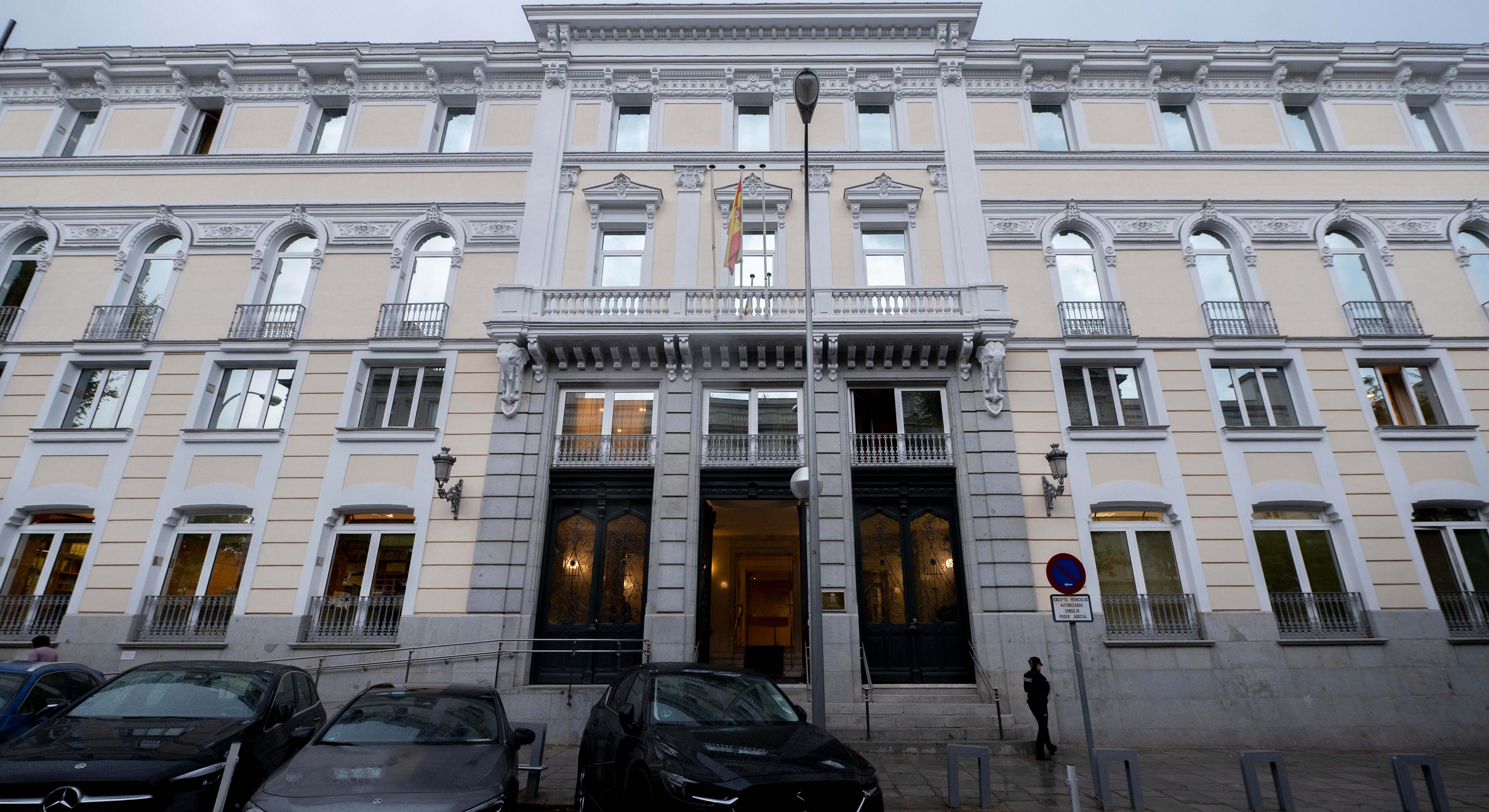 Edificio del Consejo General del Poder Judicial (CGPJ).