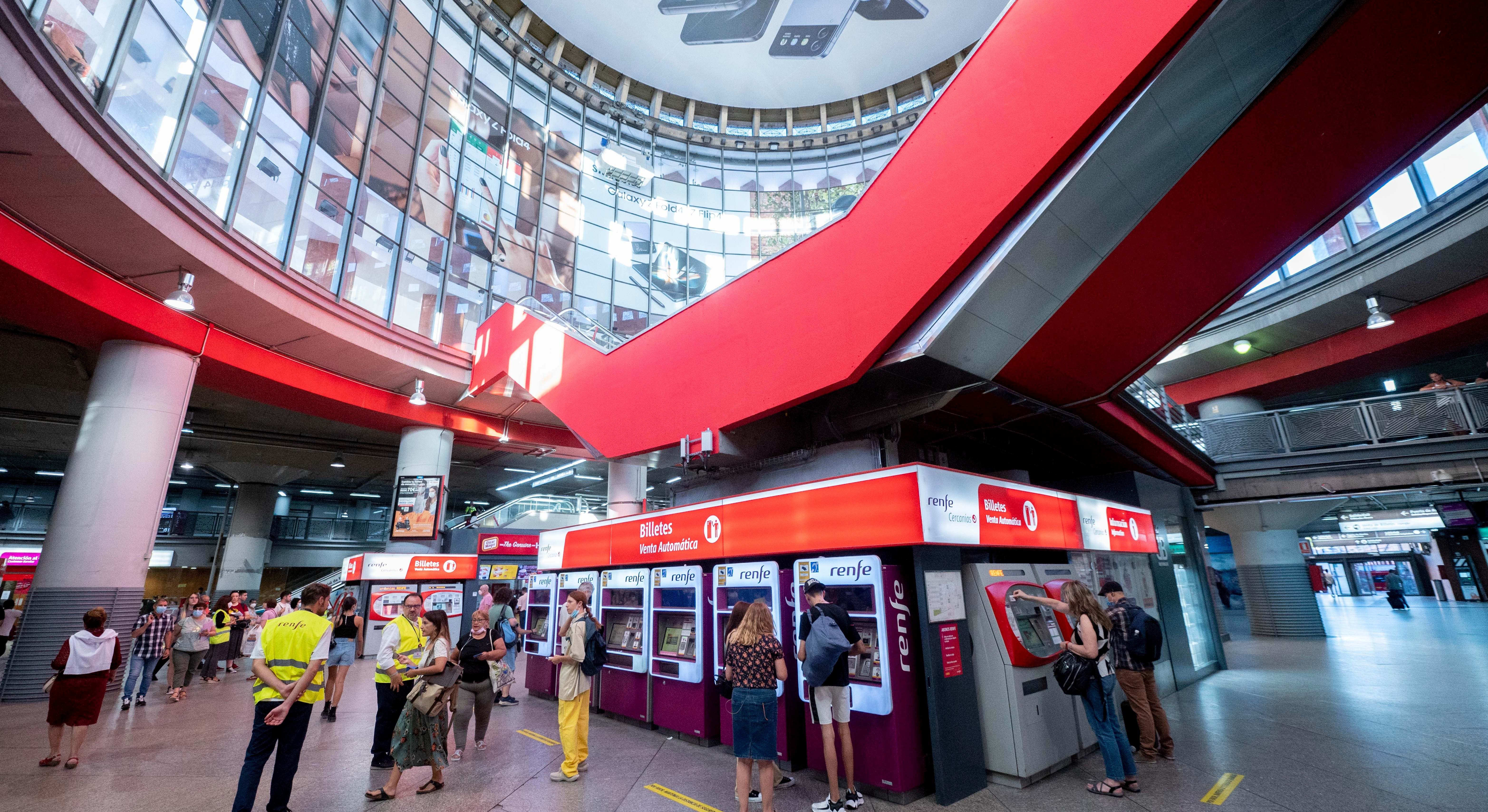 Imagen de recurso de la estación de Atocha, en Madrid.