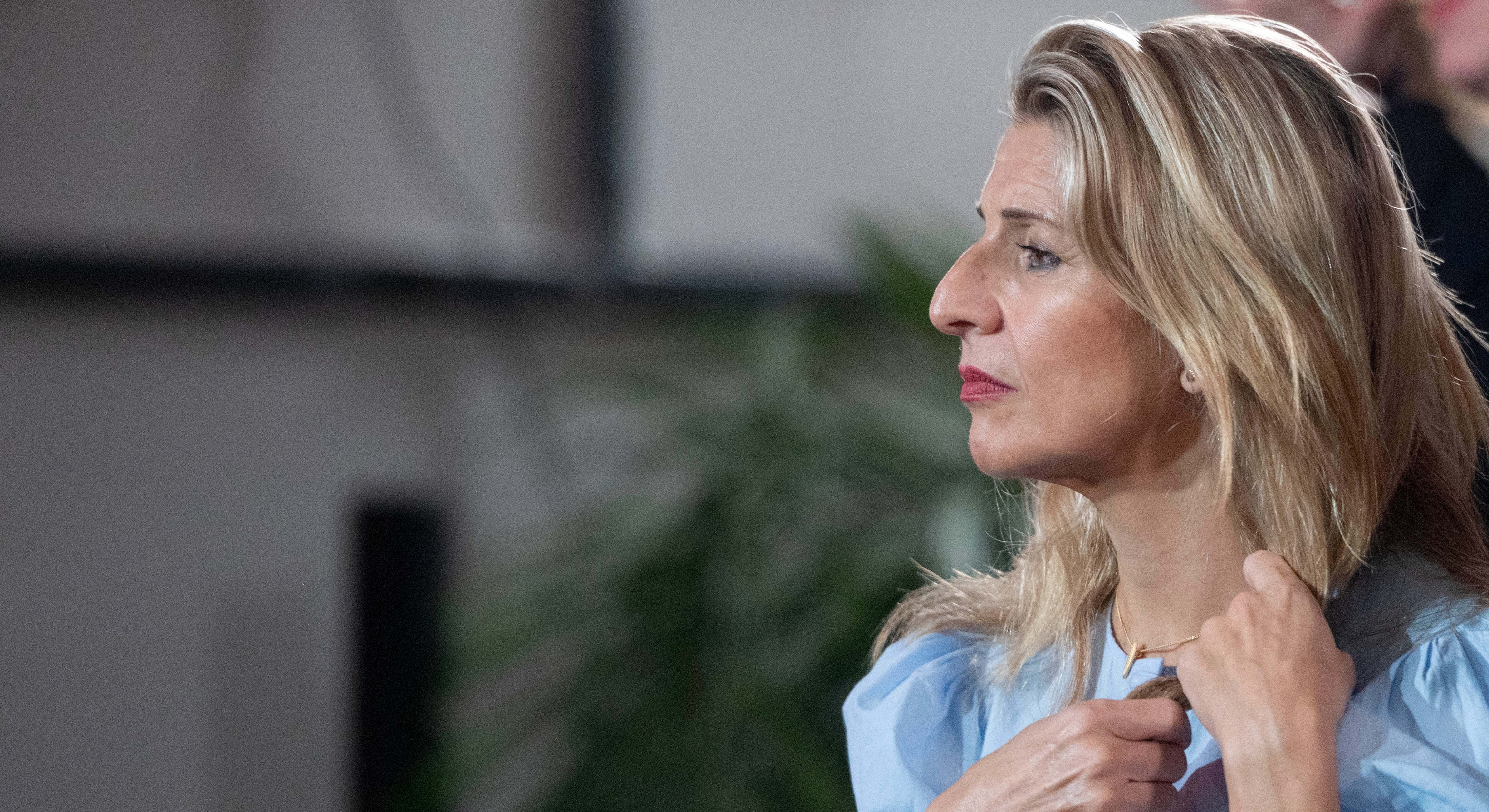 Yolanda Díaz, ministra de Trabajo.