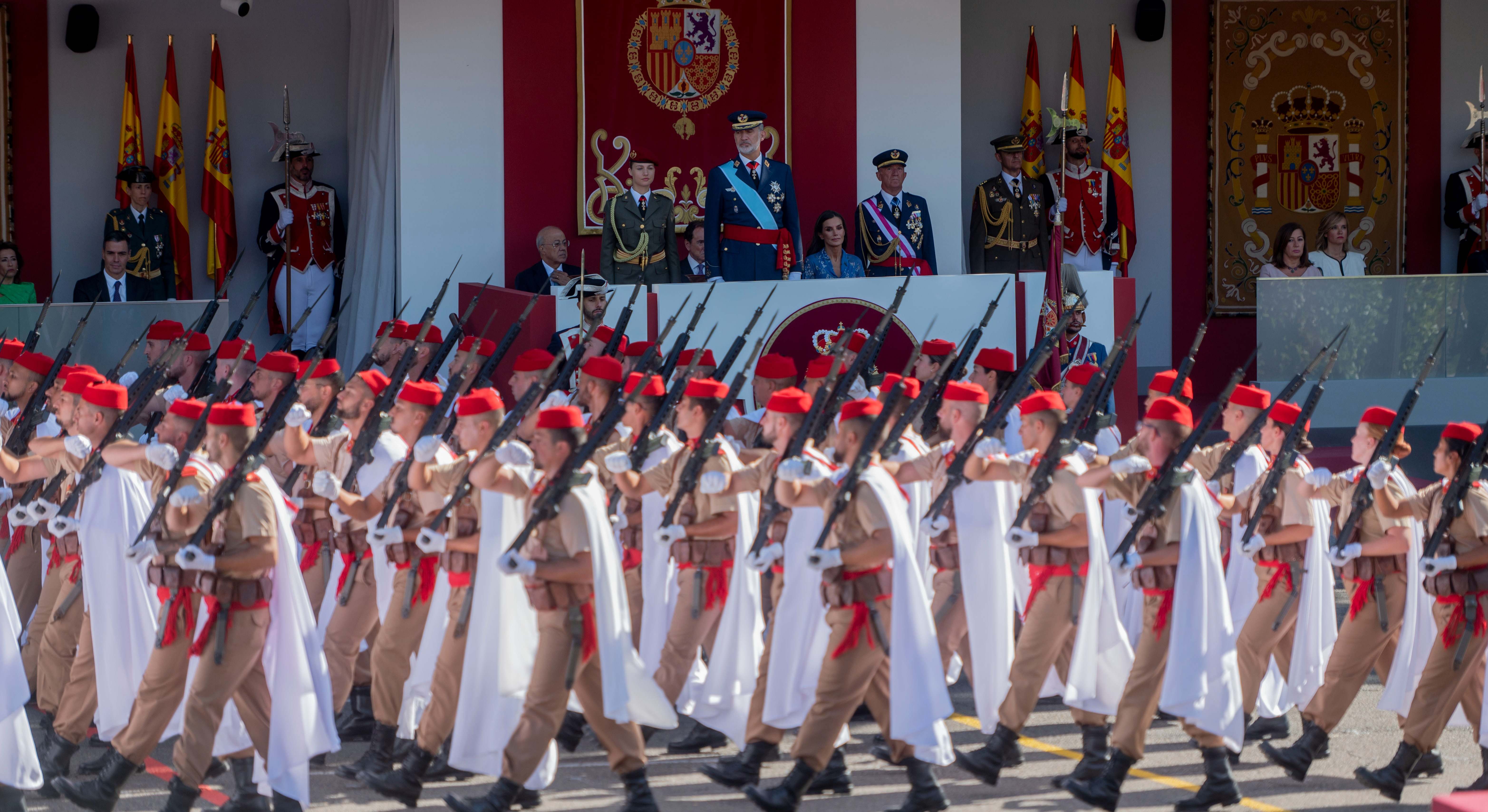 Desfile del 12 de octubre, Día de la Hispanidad. / Foto: EP