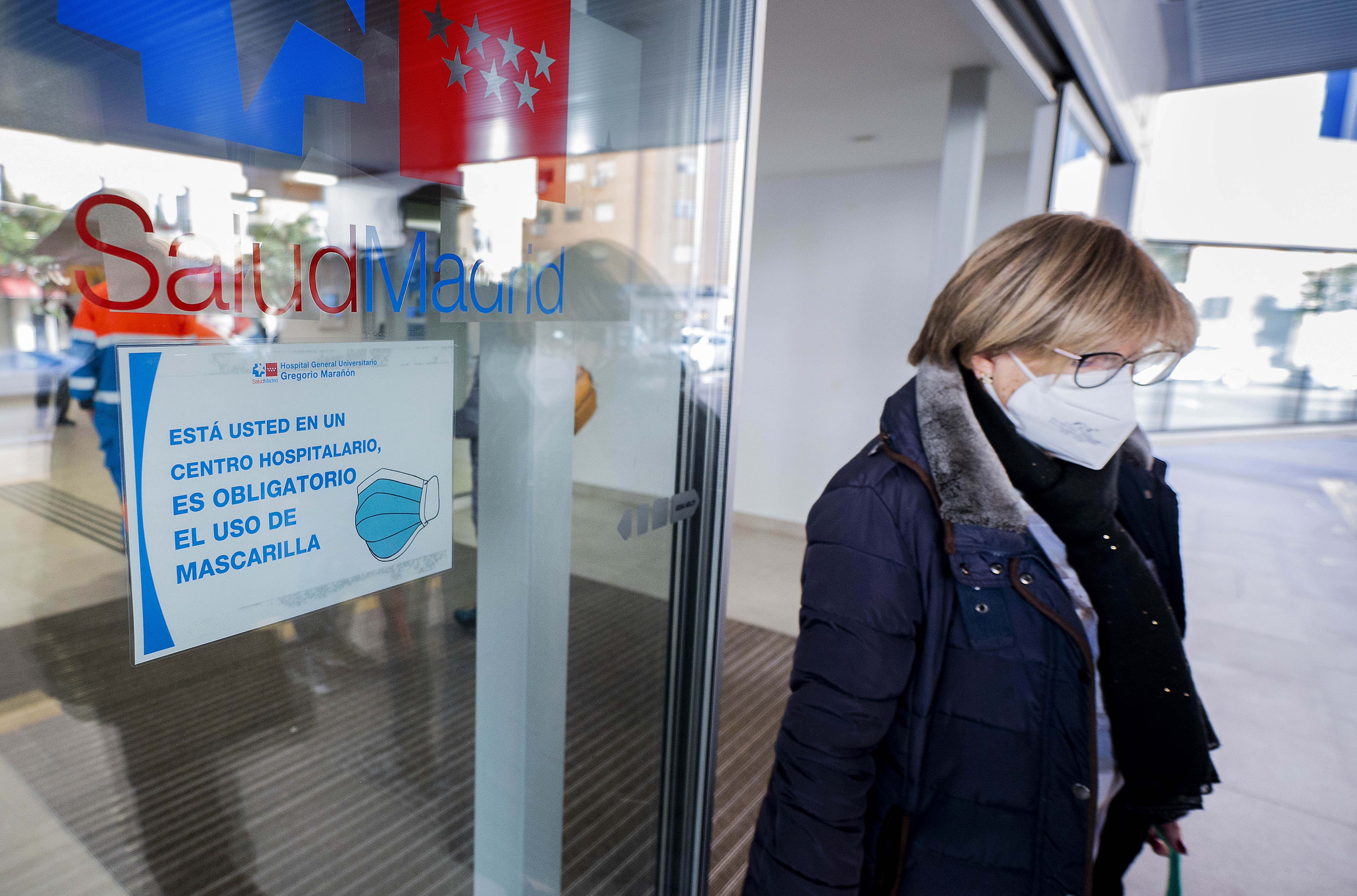 Mascarilla en centros sanitarios