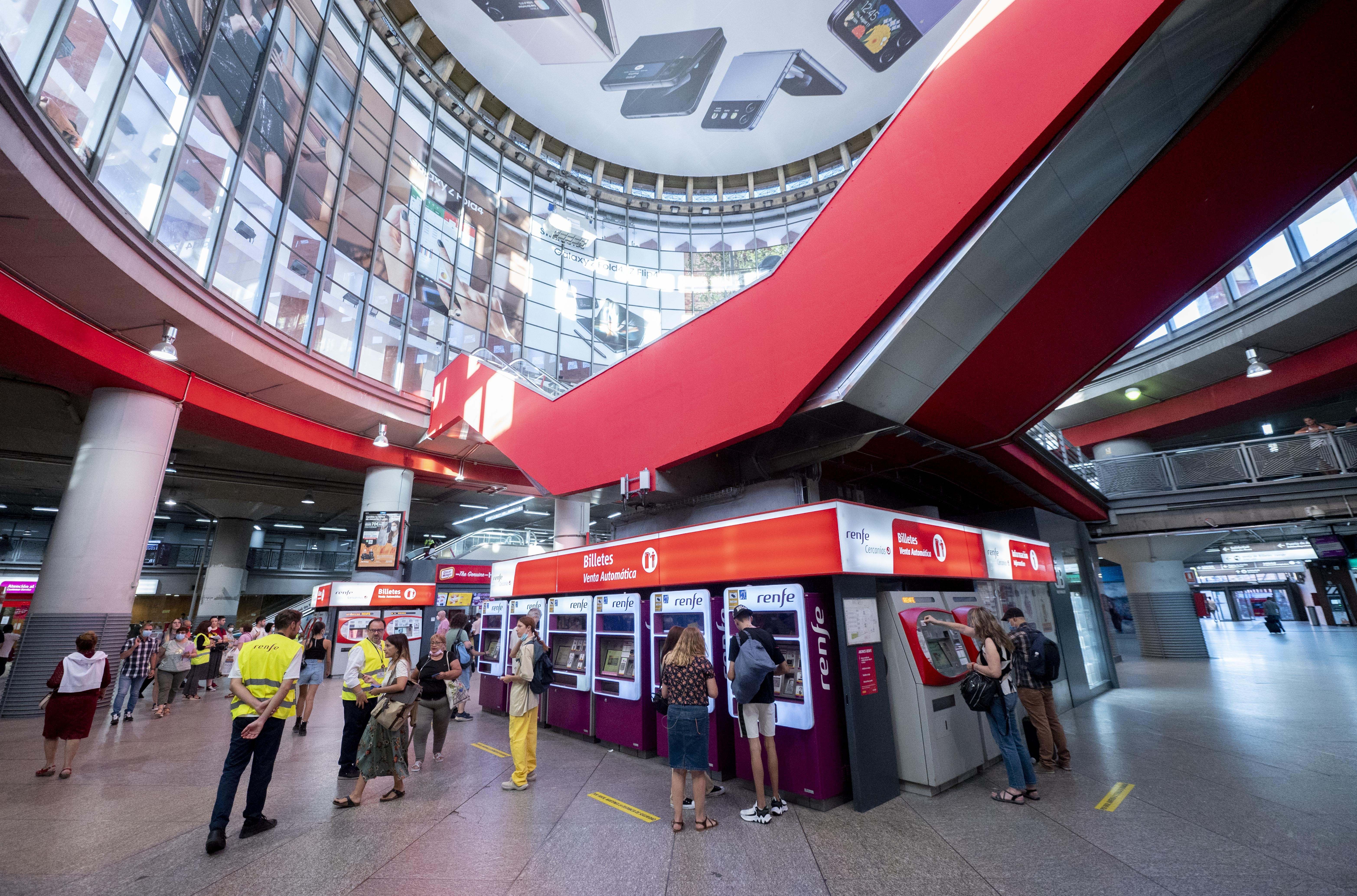 Imagen de la estación de Atocha Cercanías.