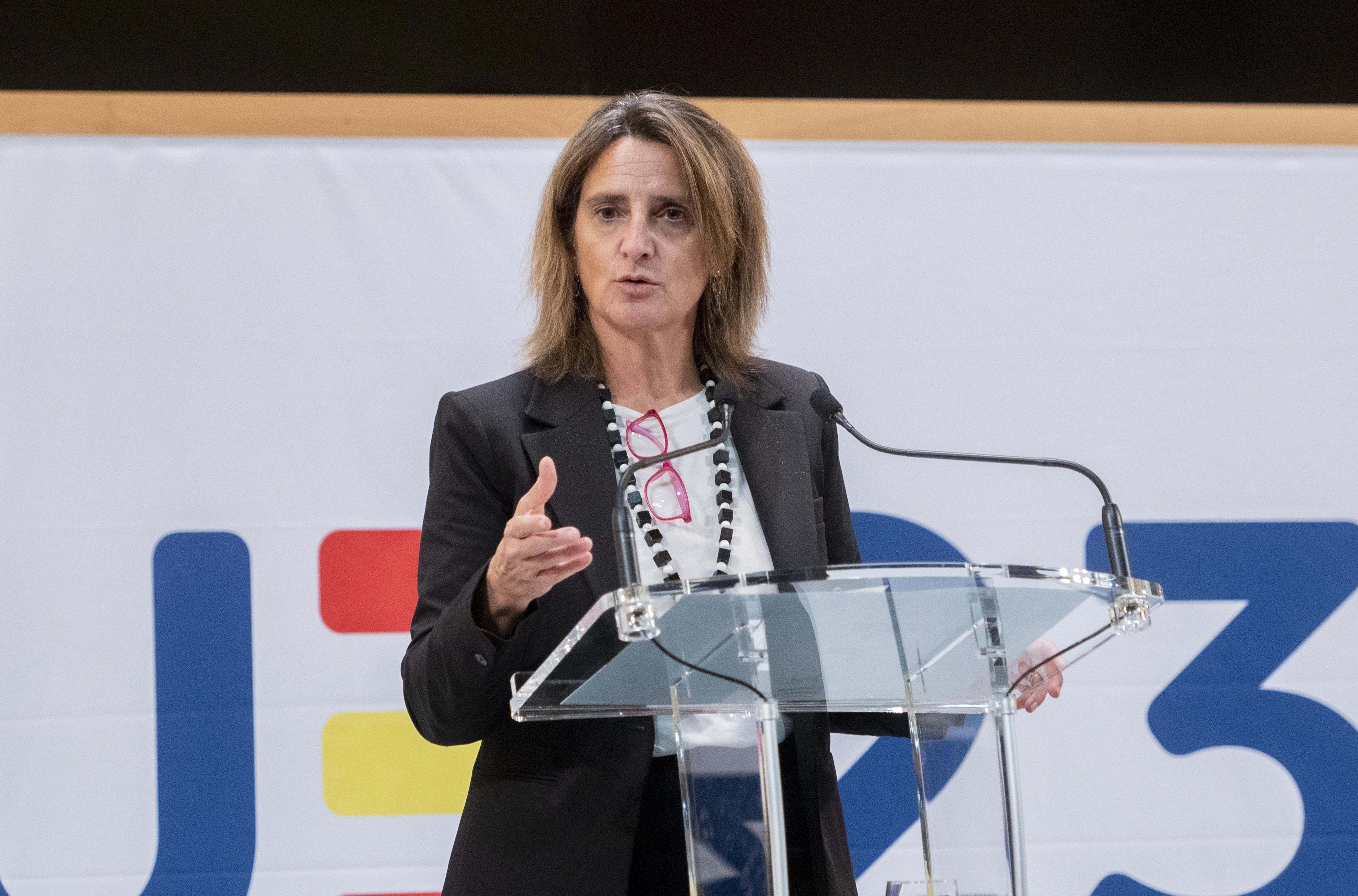 La ministra para la Transición Ecológica, Teresa Ribera.
