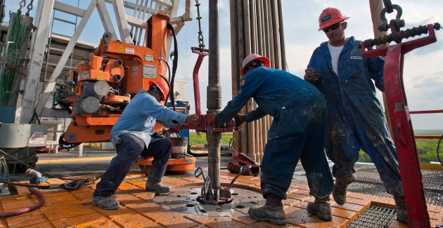 trabajadores fracking