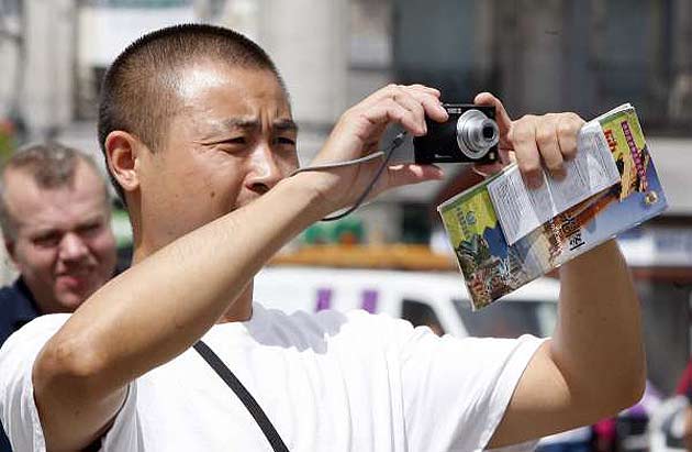turista chino