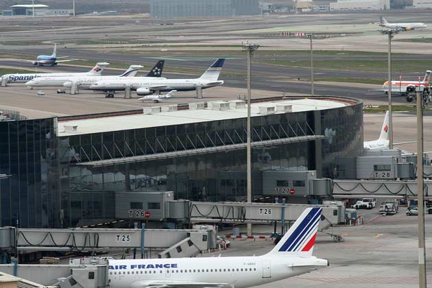 aviones en tierra