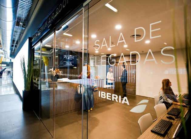 Sala llegadas Iberia
