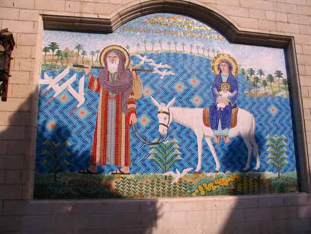 Sagrada familia en Egipto