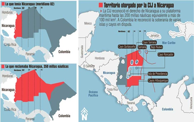 mapa nica
