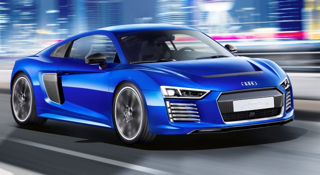 AudiR8 e-tron piloted driving concept