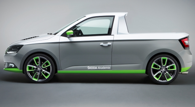 Skoda FUNstar: el Fabia hecho pick-up