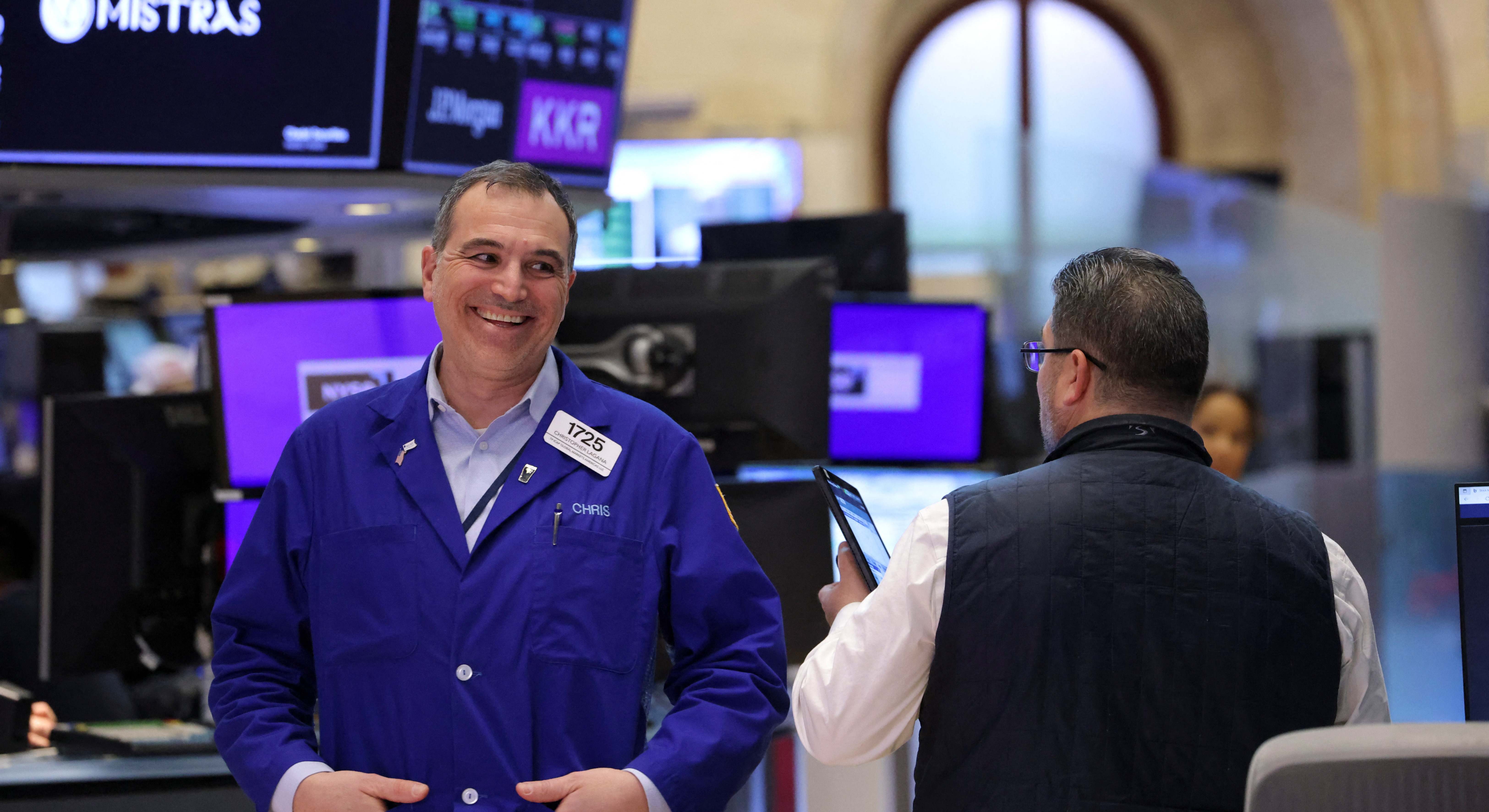 Operadores de la Bolsa de Nueva York. Foto: Reuters