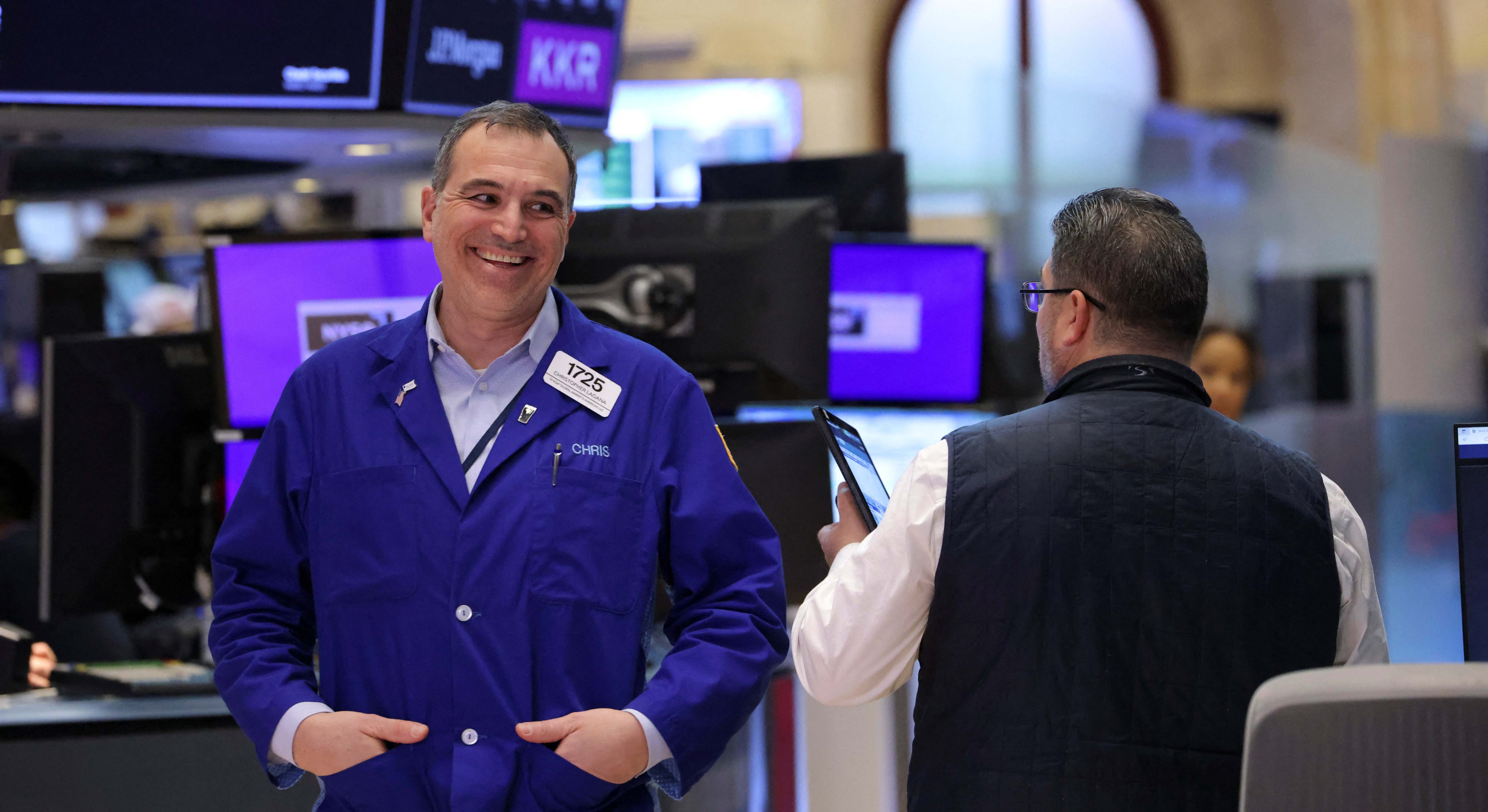 Operadores de la Bolsa de Nueva York. Foto: Reuters