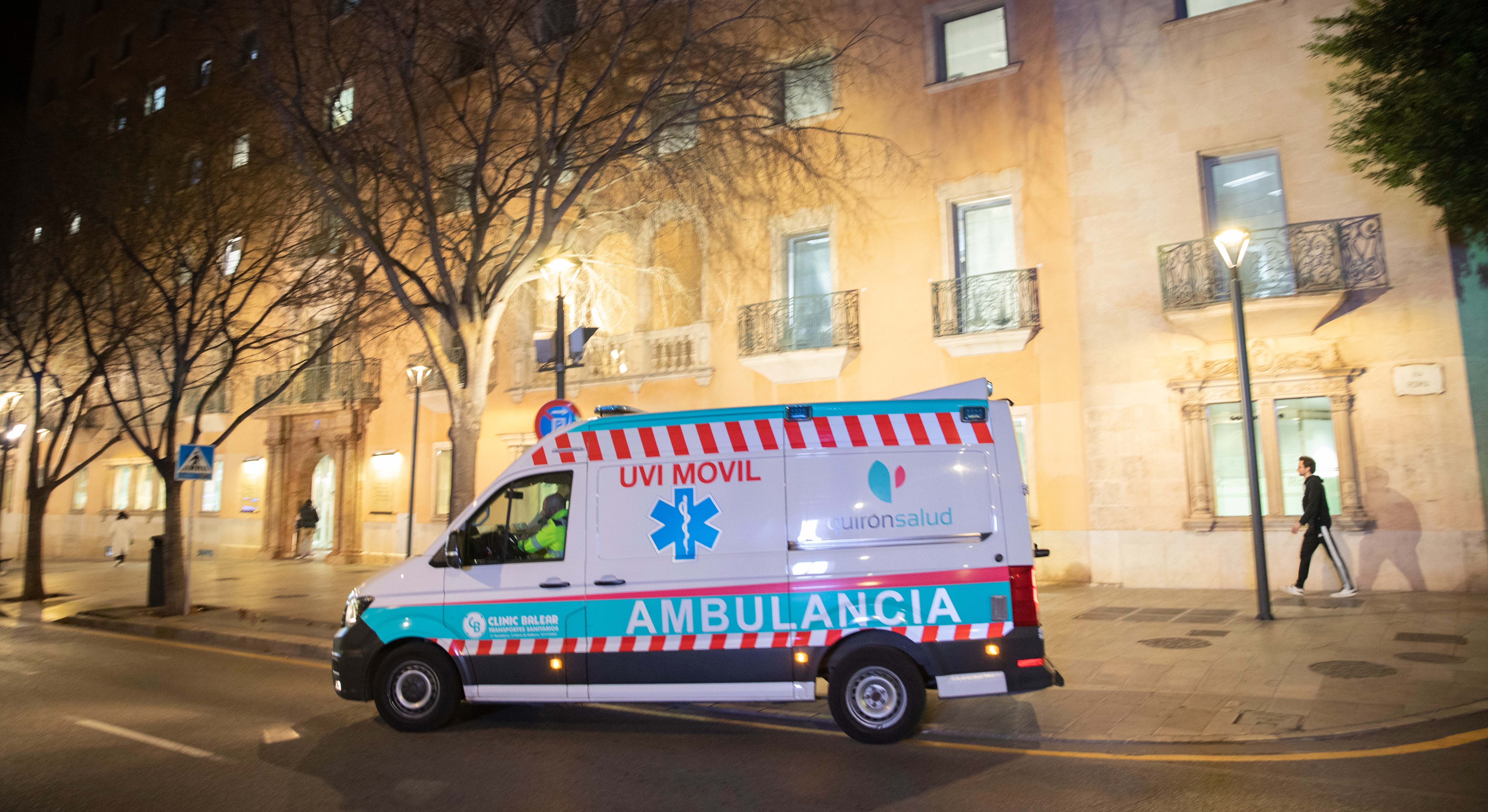 Ambulancia en Palma.