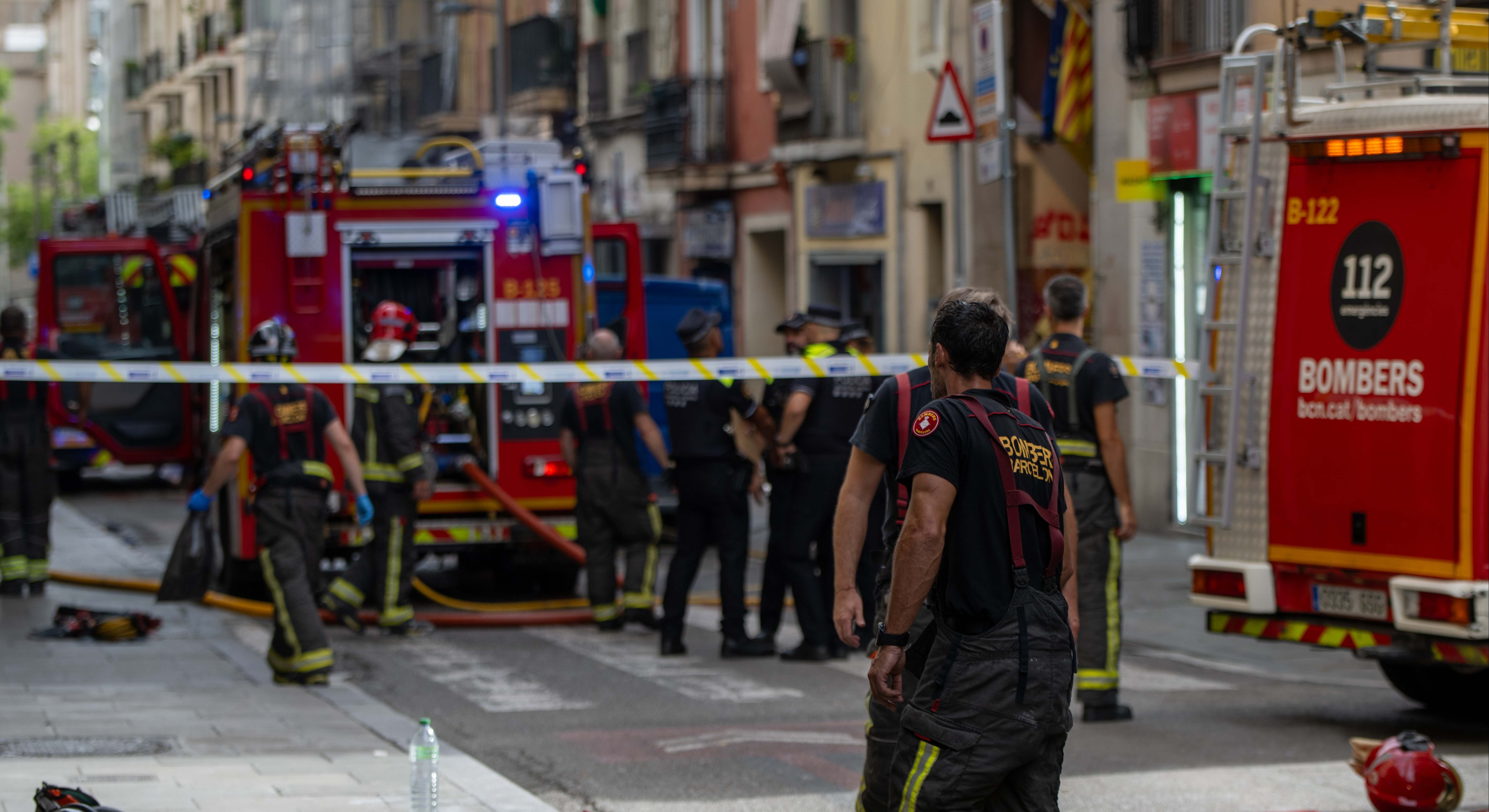 Imagen de archivo de los Bombers. Foto: Lorena Sopêna / EP.