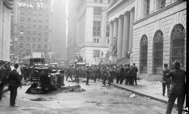 wall street 1920