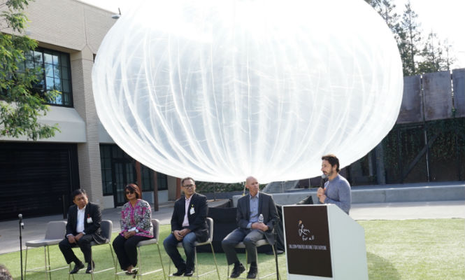 Google project loon Sergey brin
