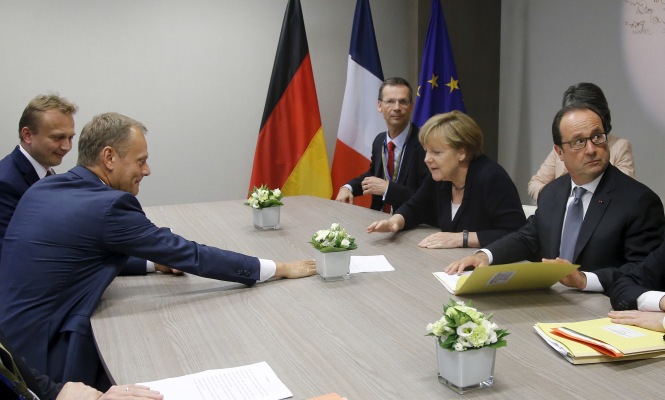 tusk merkel