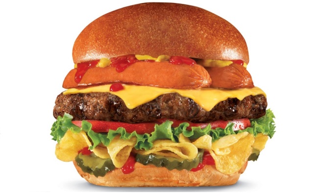 hamburguesa carls JR