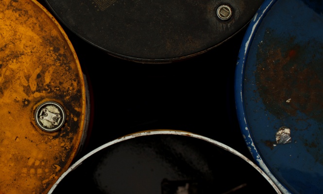 petroleo barriles usados