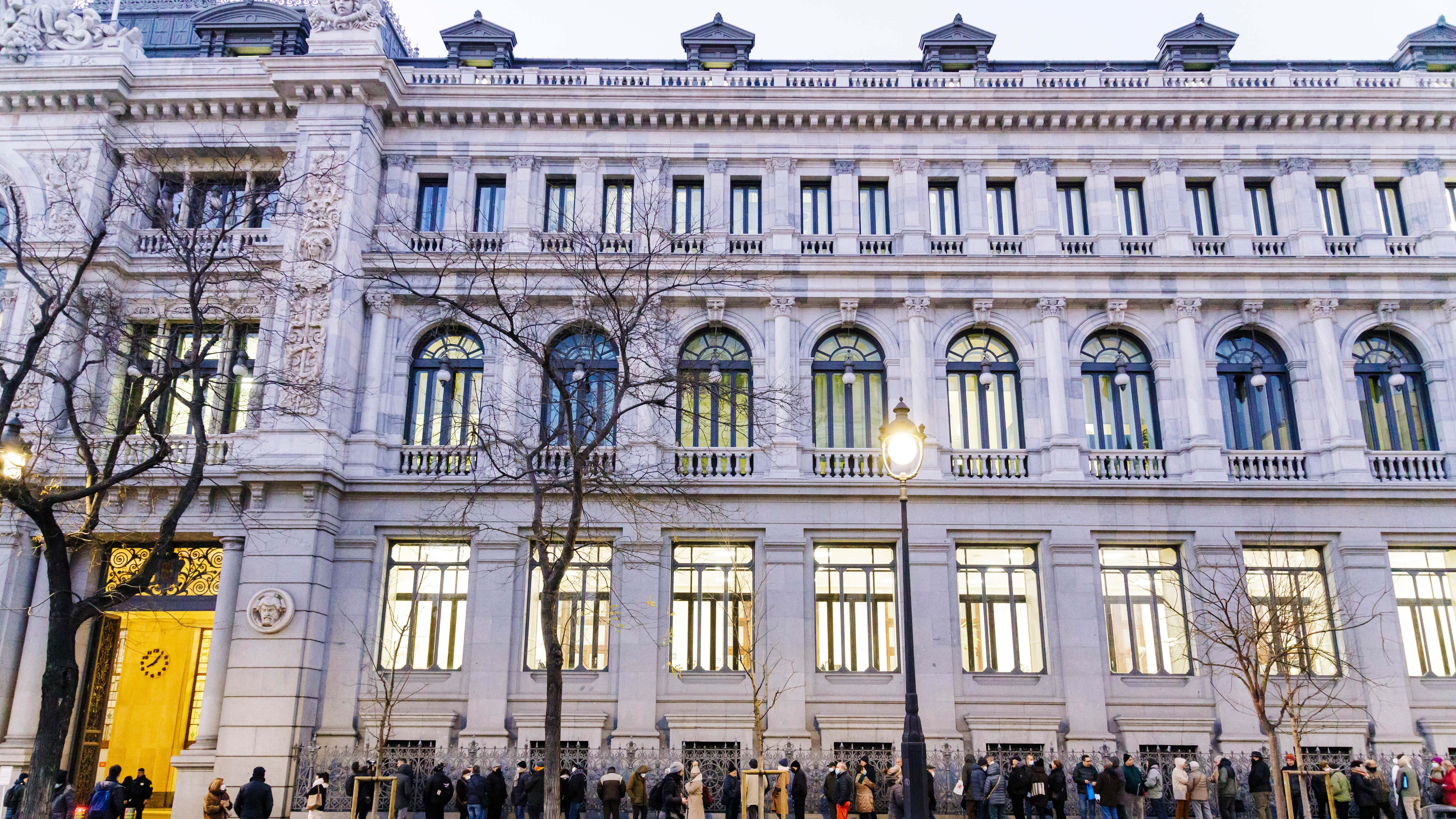 Fachada del Banco de España
