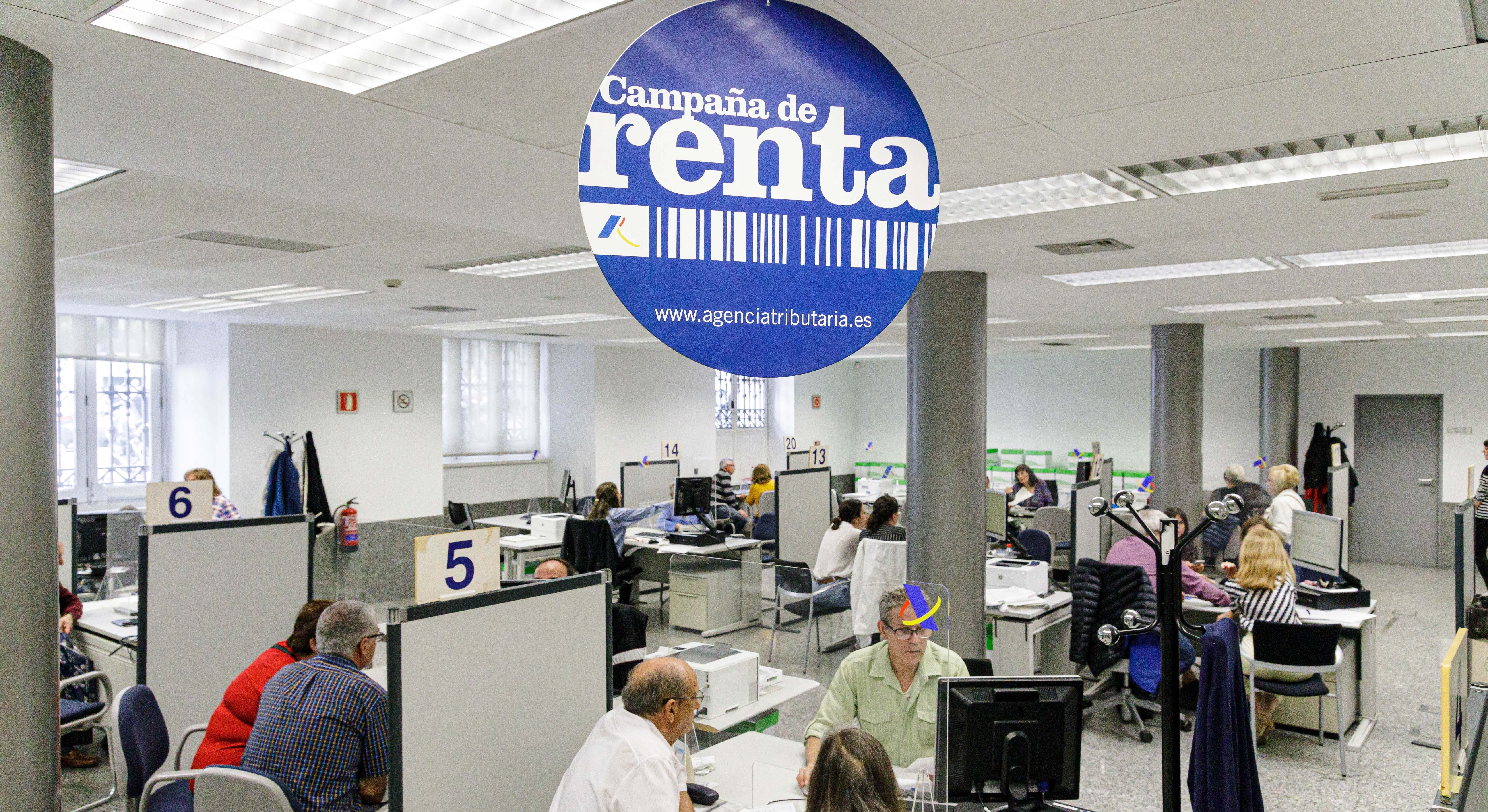 Oficina de la Agencia Tributaria.