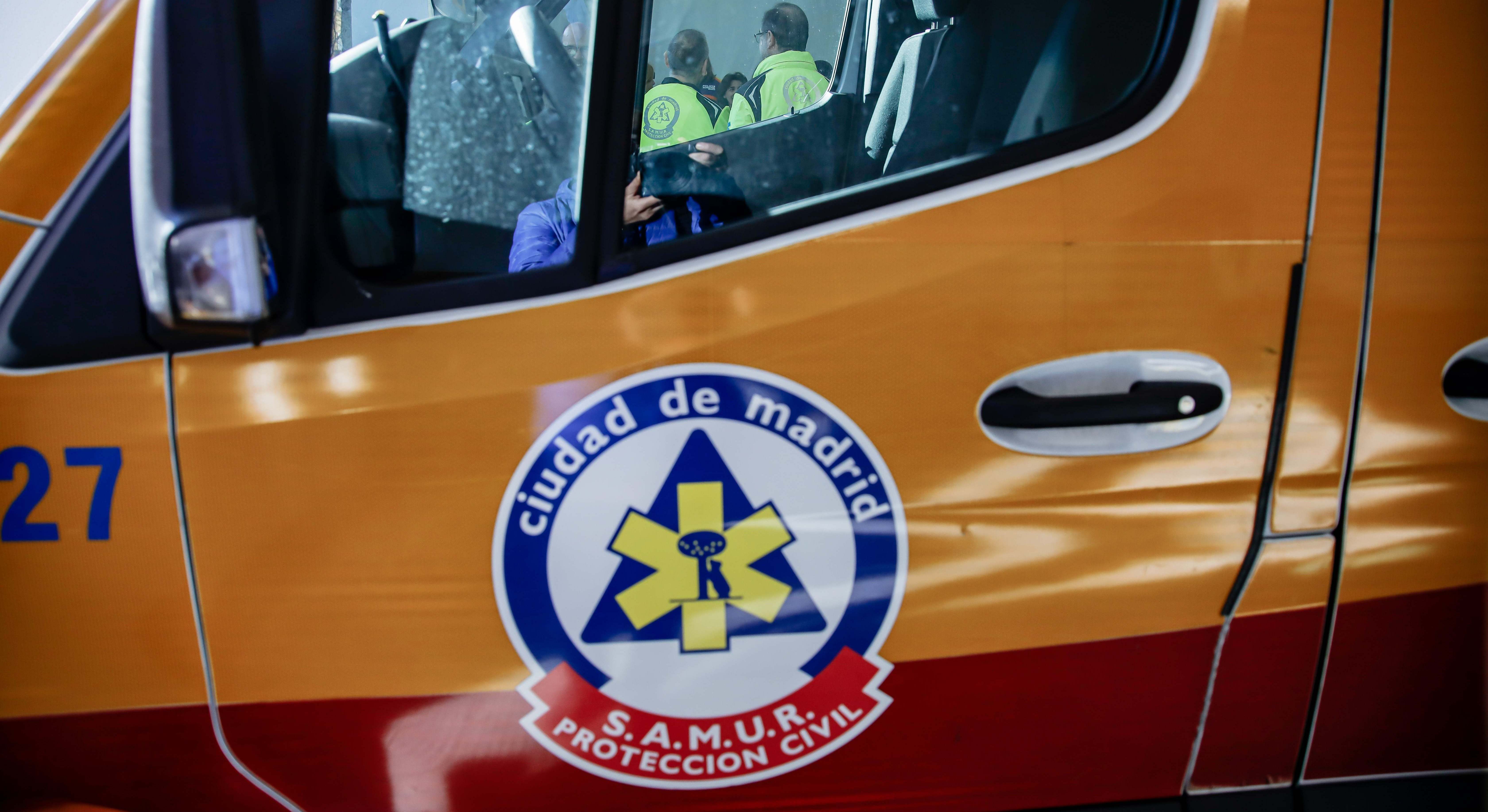 Foto de recurso de una ambulancia.