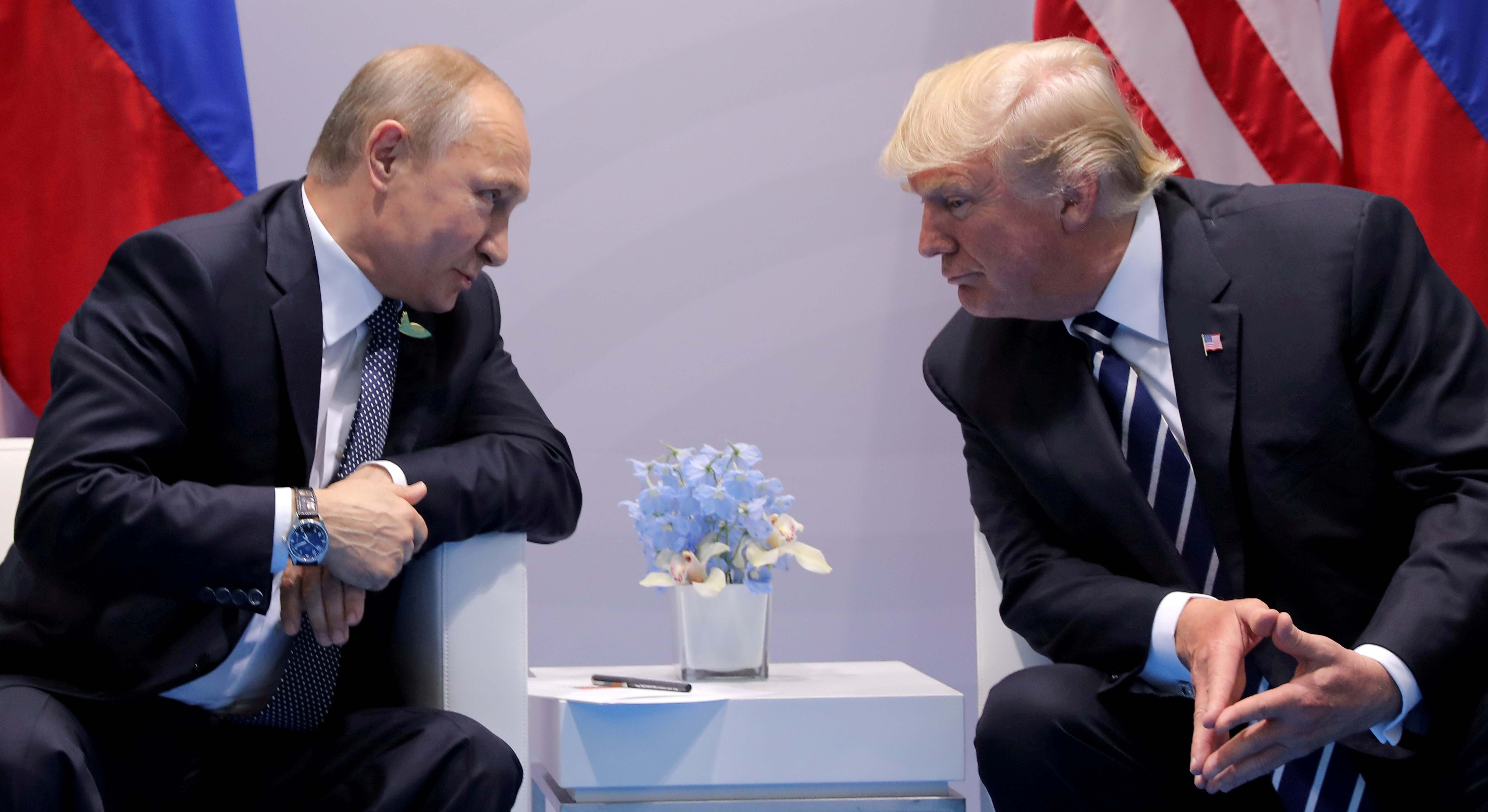 Putin y Trump (Bloomberg)