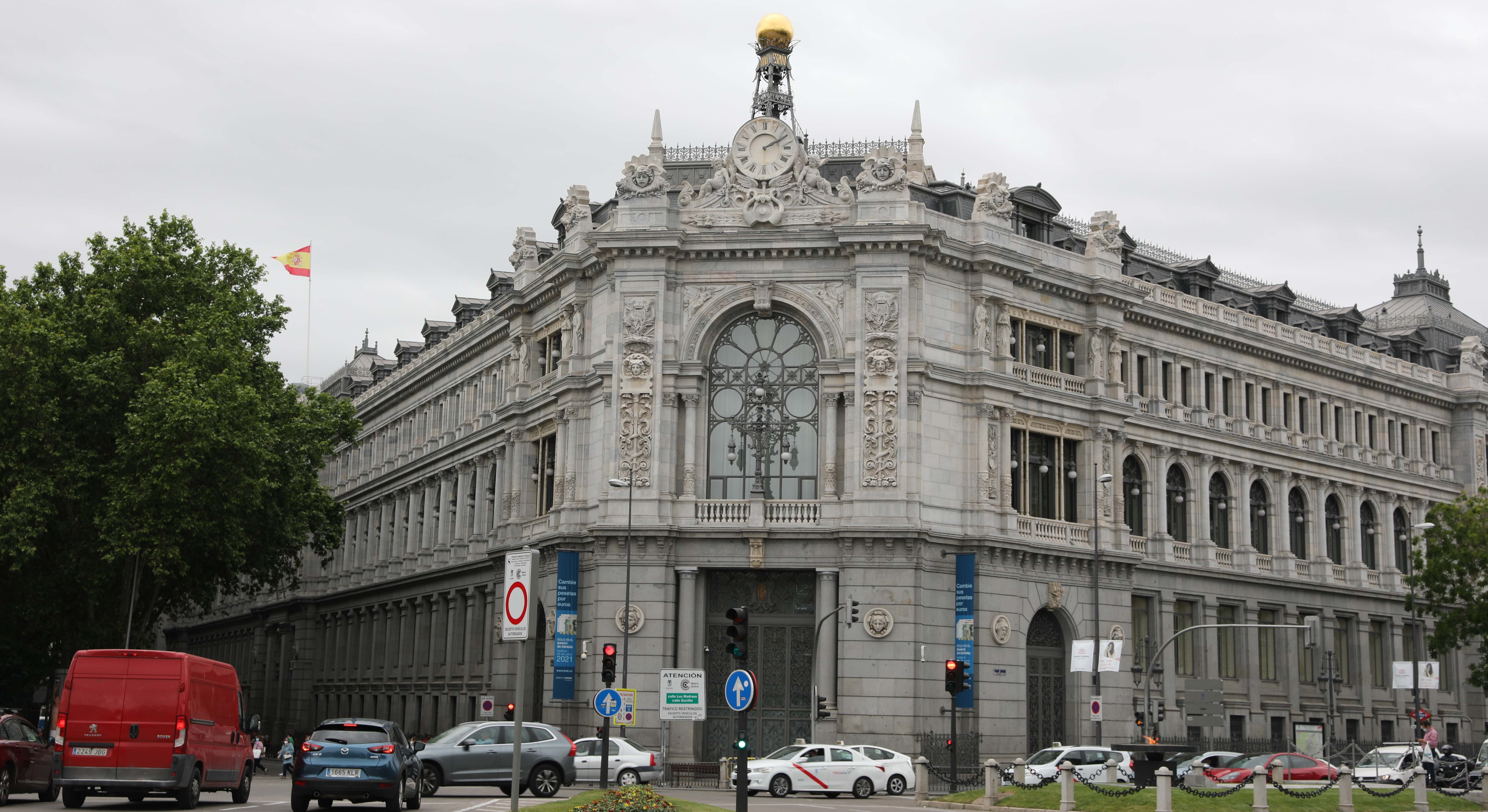 Sede del Banco de España, en el centro de Madrid. Europa Press